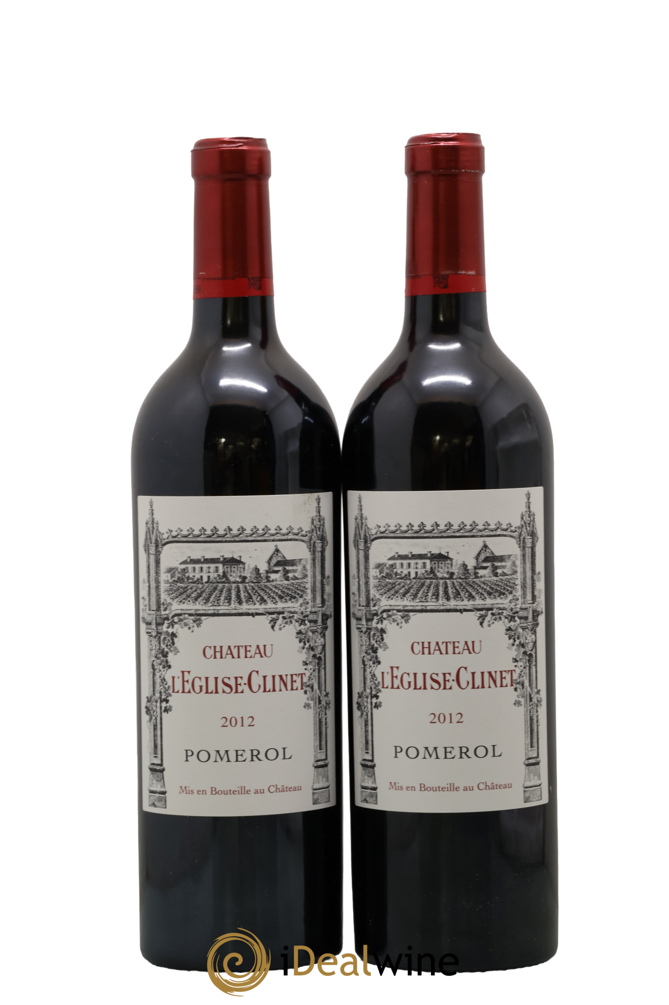 Château l' Église Clinet 2012 - Lot de 2 bouteilles - 0