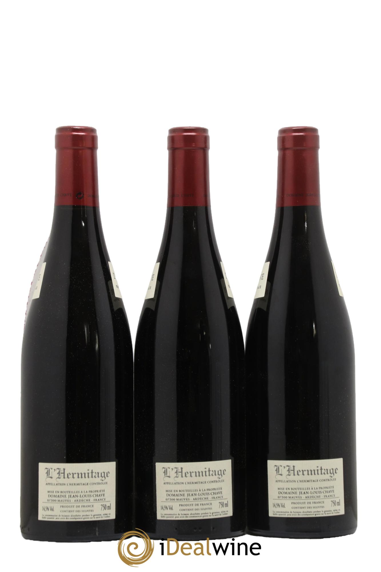 Hermitage Jean-Louis Chave 2014 - Lot de 3 bouteilles - 1