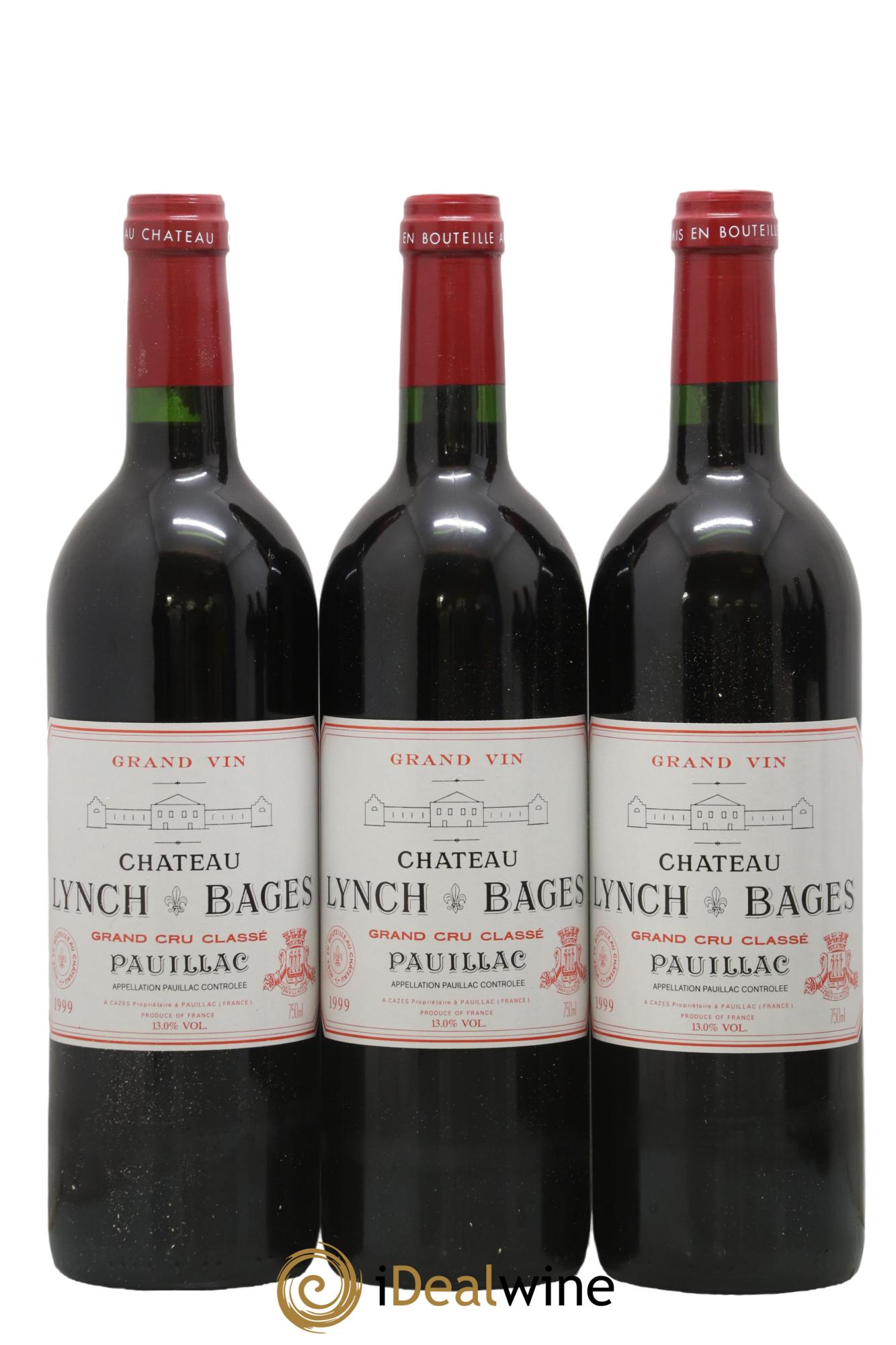 Château Lynch Bages 5ème Grand Cru Classé 1999 - Posten von 12 Flaschen - 3