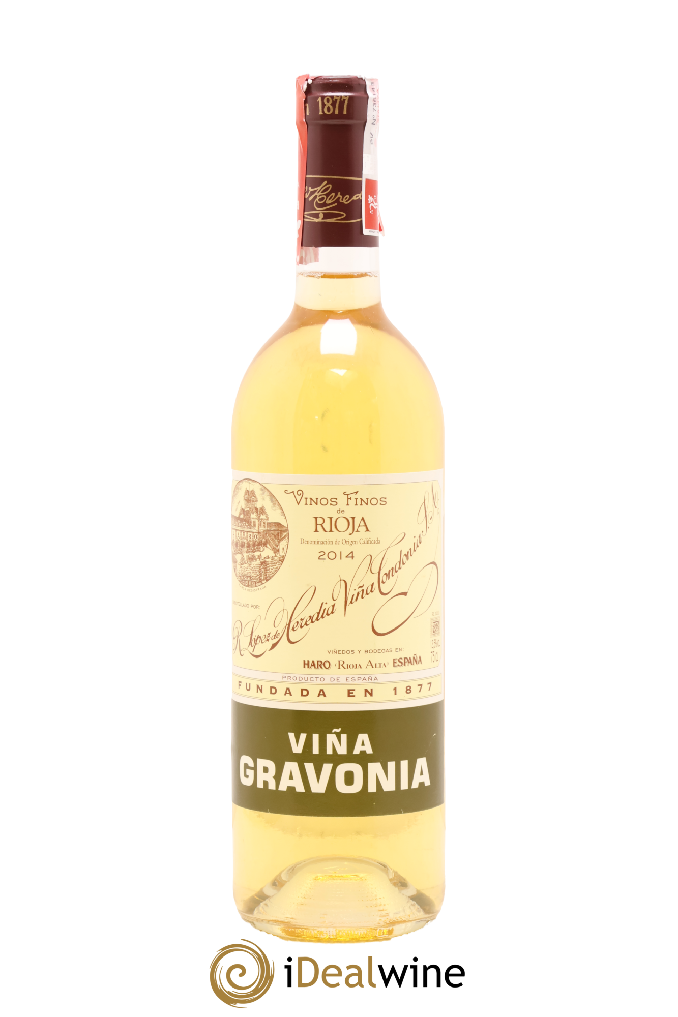Rioja DOCA Vina Gravonia Crianza Vina Tondonia R. Lopez de Heredia 2014 - Lotto di 1 bottiglia - 0