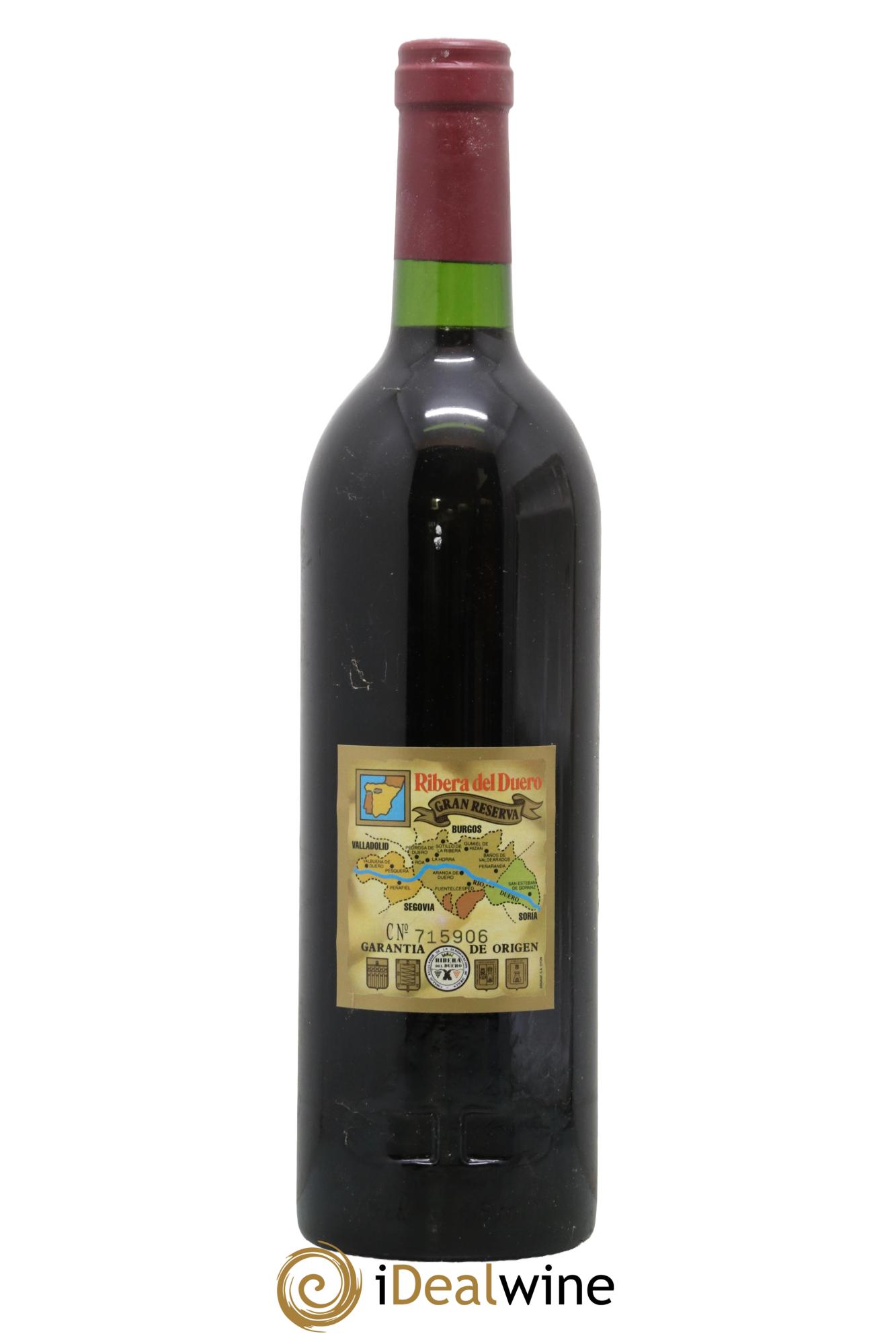 Ribera Del Duero DO Vega Sicilia Unico Famille Alvarez 1981 - Lot de 1 bouteille - 1