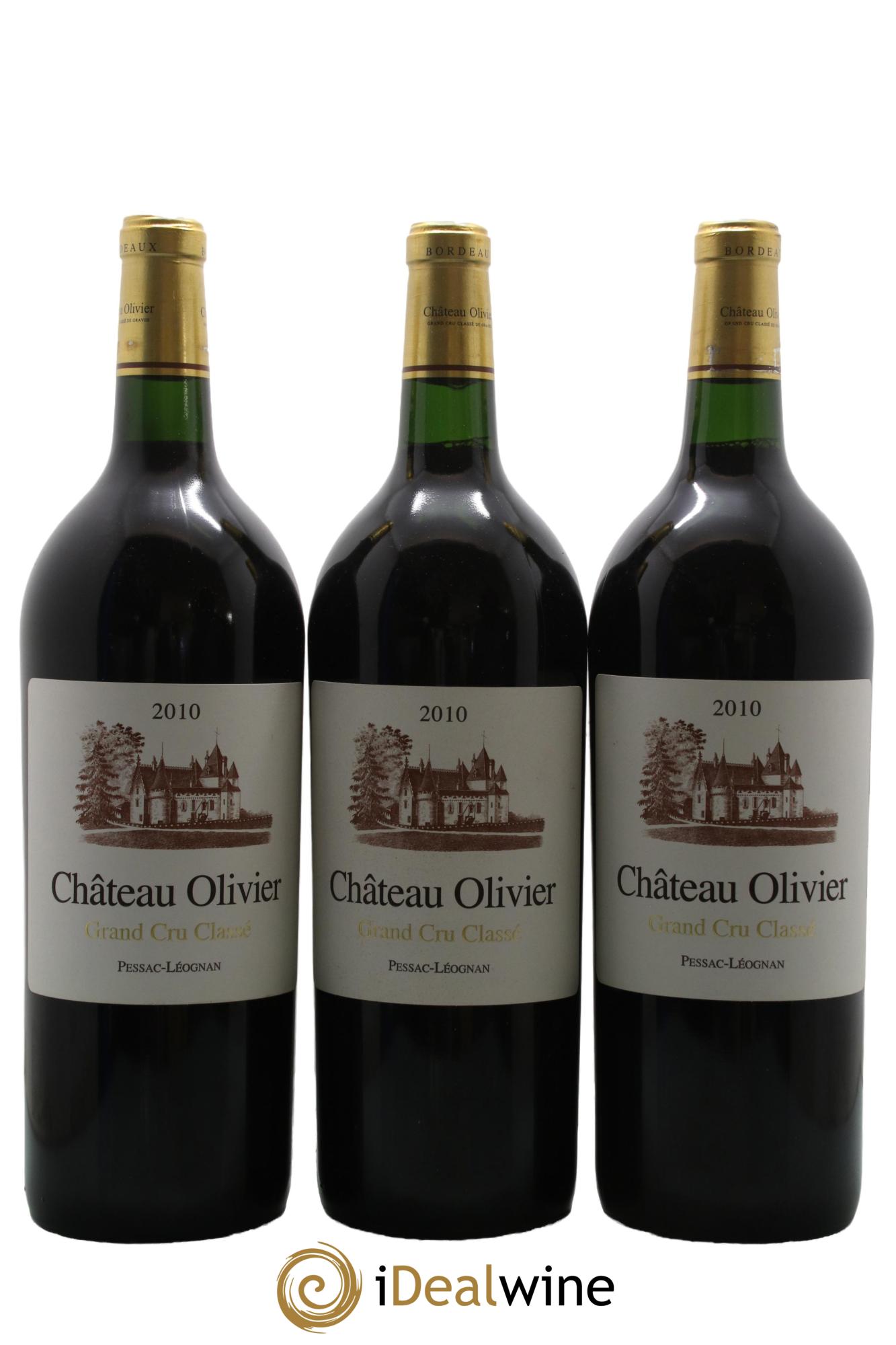 Château Olivier Cru Classé de Graves 2010 - Lot de 6 magnums - 1