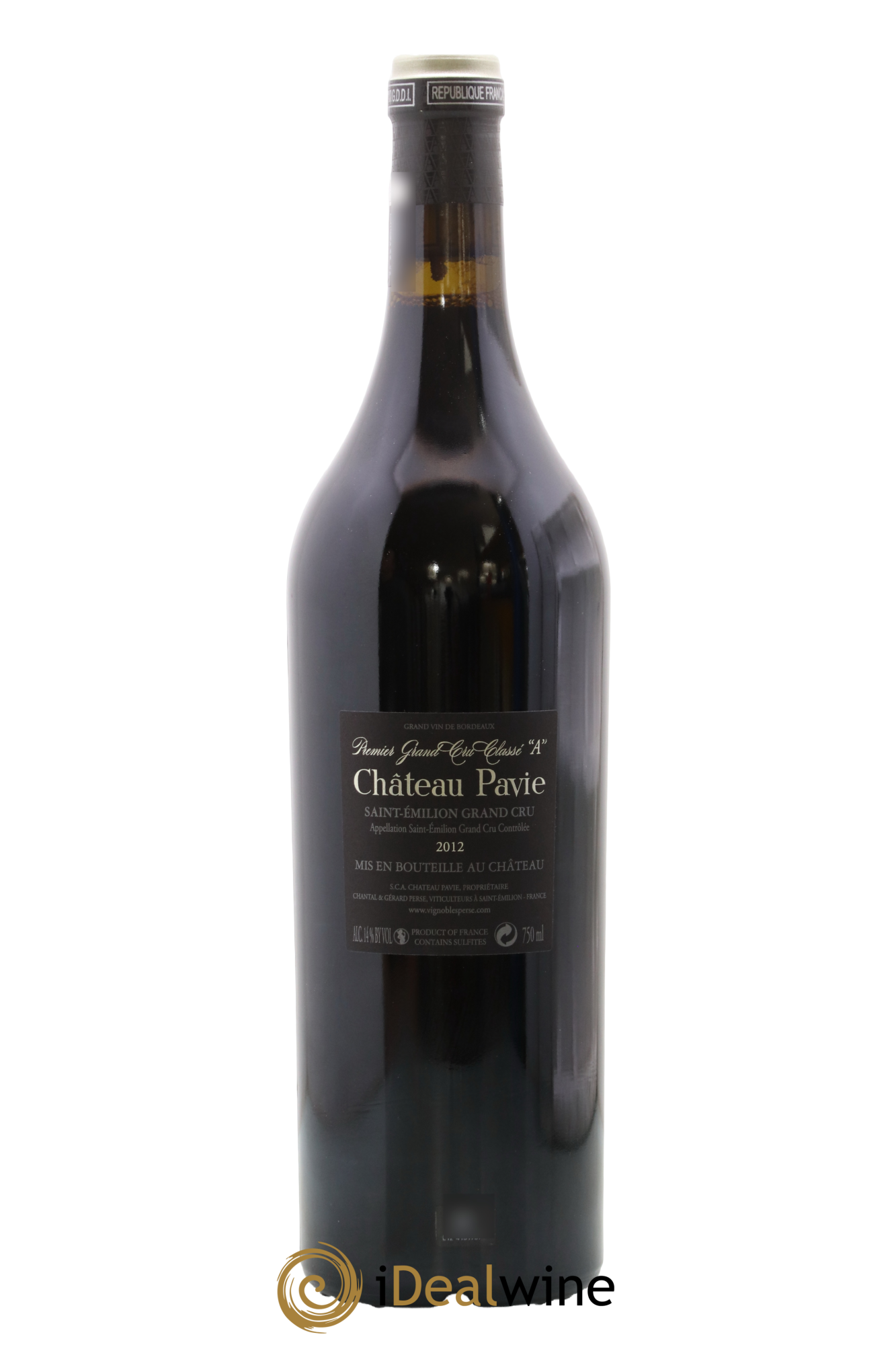 Château Pavie 1er Grand Cru Classé A  2012 - Lot of 1 bottle - 2