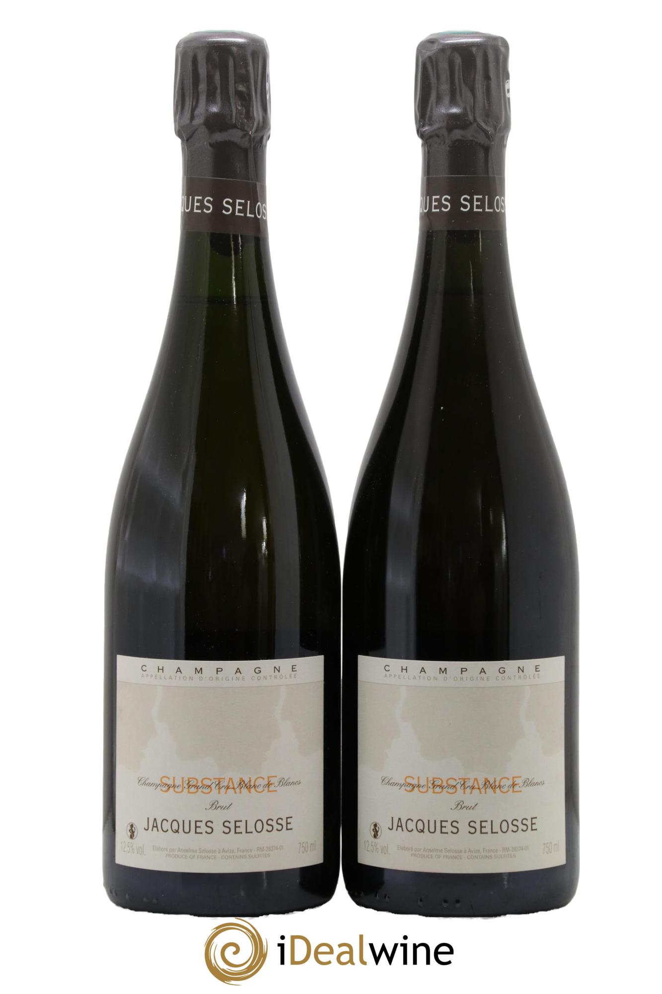 Substance Jacques Selosse - Lotto di 2 bottiglie - 0