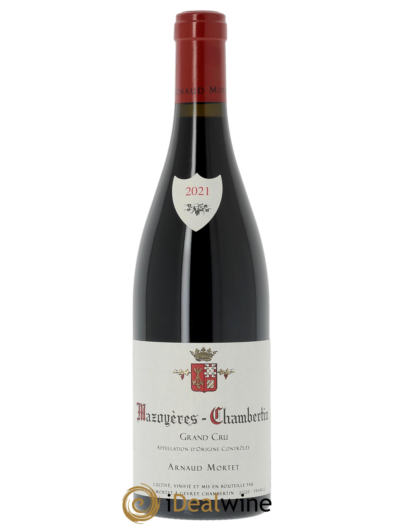 Mazoyères-Chambertin Grand Cru Arnaud Mortet 2021 - Lot de 1 bouteille - 0
