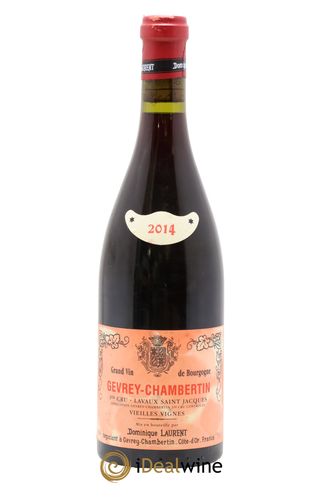 Gevrey-Chambertin Lavaux Saint-Jacques Vieilles Vignes Dominique Laurent 2014 - Lot of 1 bottle - 0