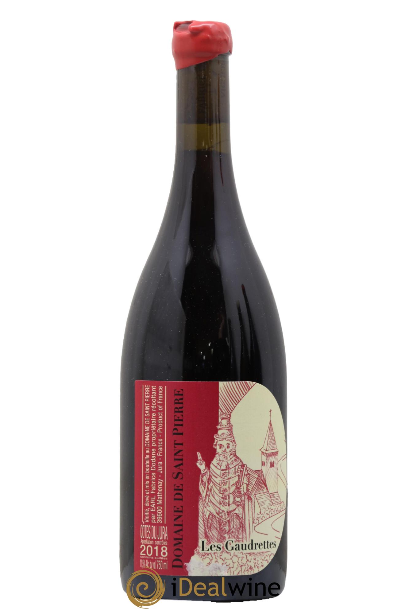 Côtes du Jura Les Gaudrettes Saint-Pierre (Domaine) Fabrice Dodane 2018 - Lot de 1 bouteille - 0