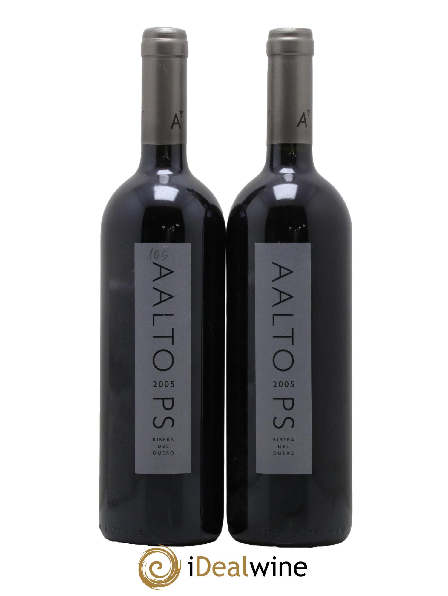 Ribera Del Duero DO Aalto PS Bodegas y Vinedos Aalto 2005 - Lot de 2 bouteilles - 0