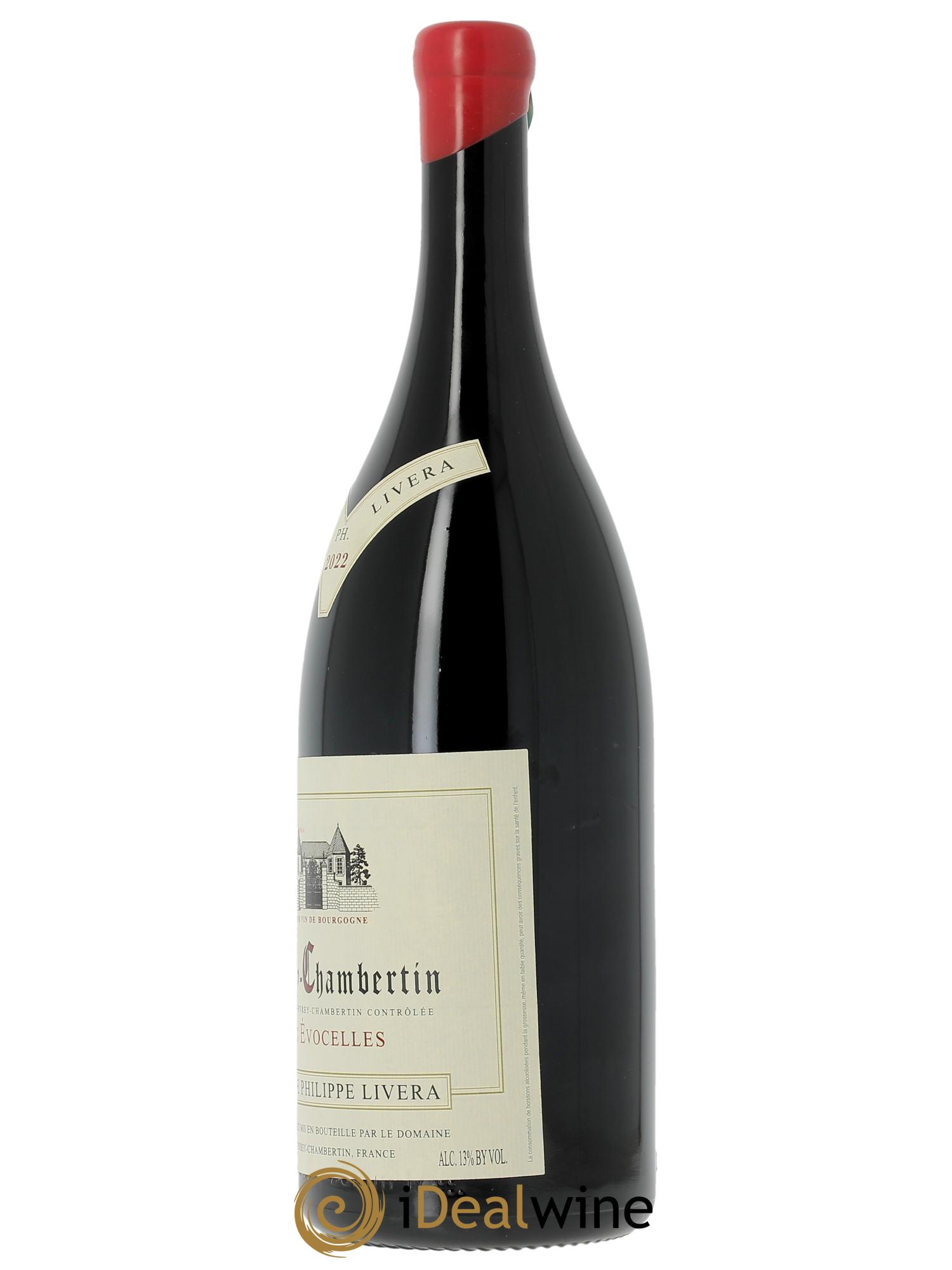 Gevrey-Chambertin Les Evocelles Tilleuls (Domaine des) - Philippe Livera 2022 - Lot de 1 magnum - 1