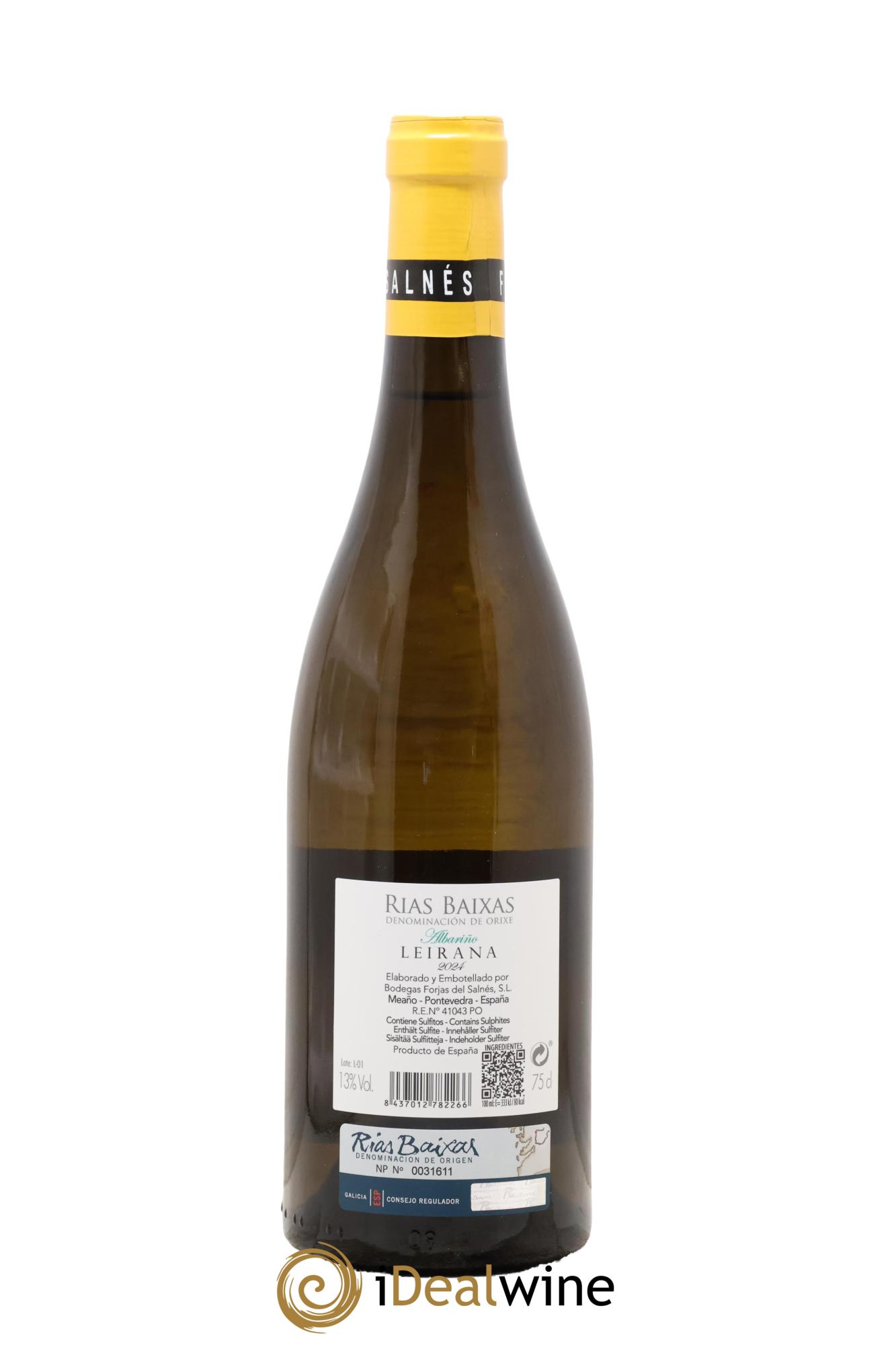 Rias Baixas DO Forjas del Salnés Leirana 2024 - Lot de 1 bouteille - 1