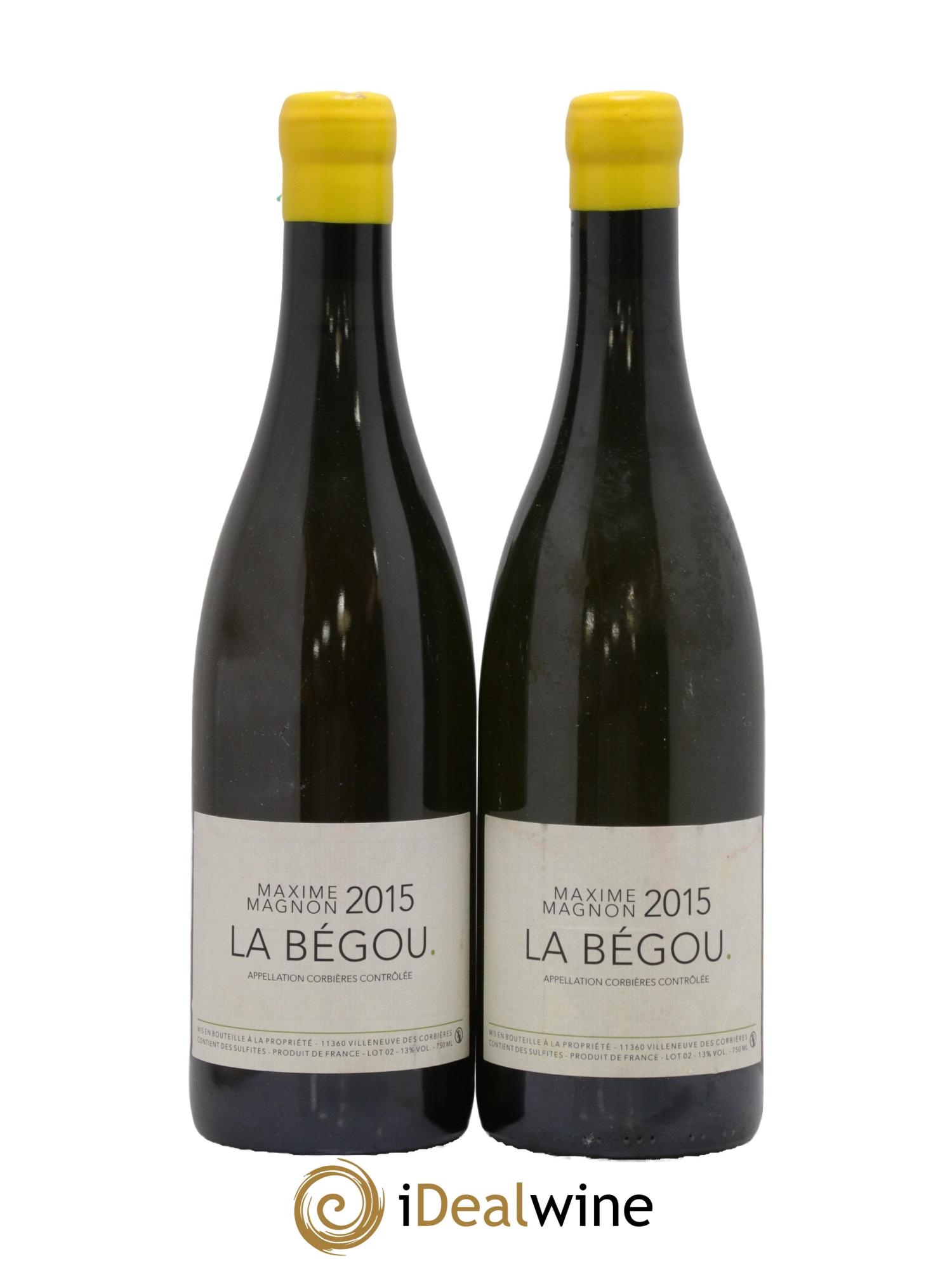 Corbières La Bégou Maxime Magnon 2015 - Lot de 2 bouteilles - 0