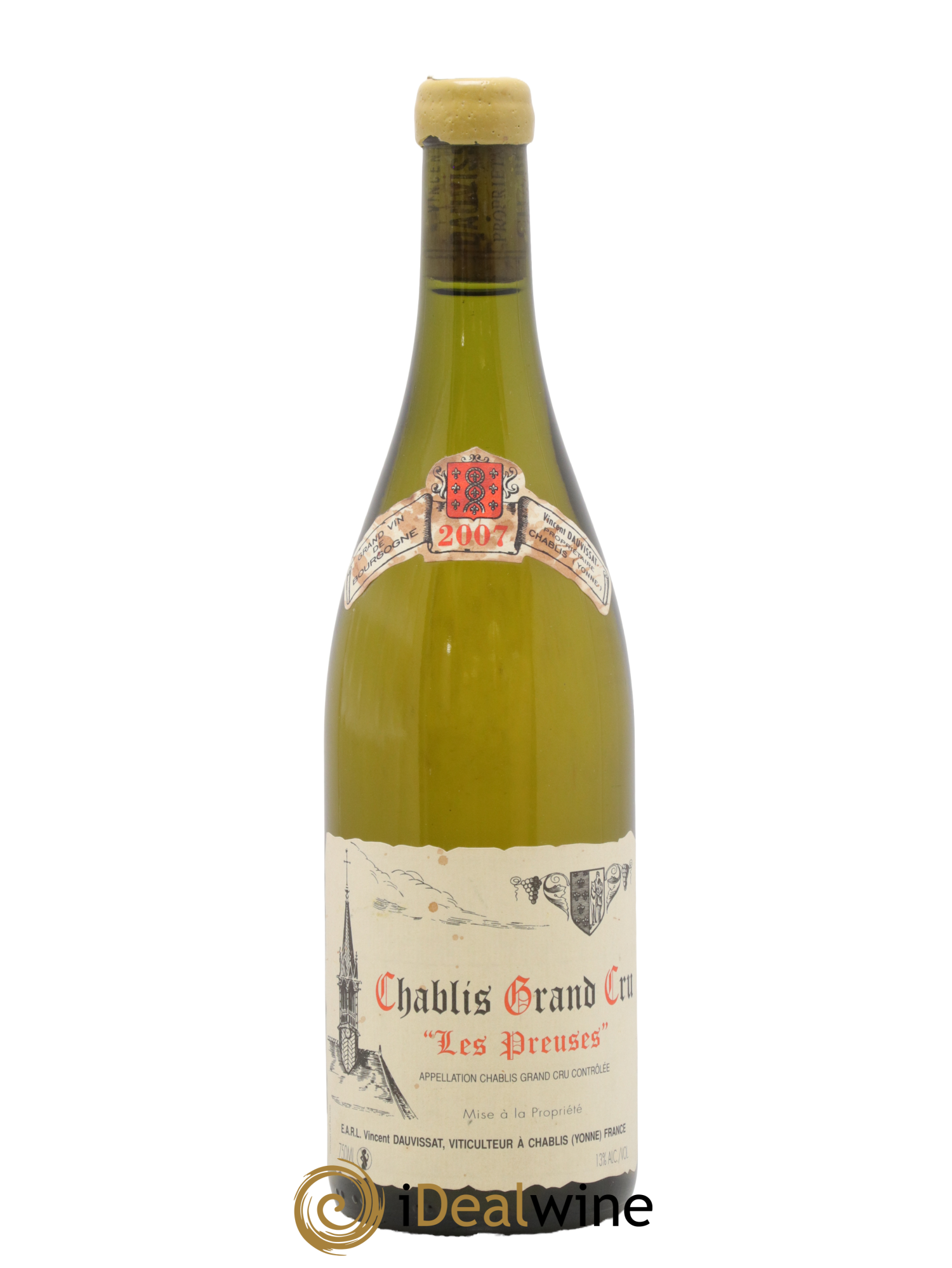 Chablis Grand Cru Les Preuses Vincent Dauvissat (Domaine) 2007 - Lot de 1 bouteille - 0