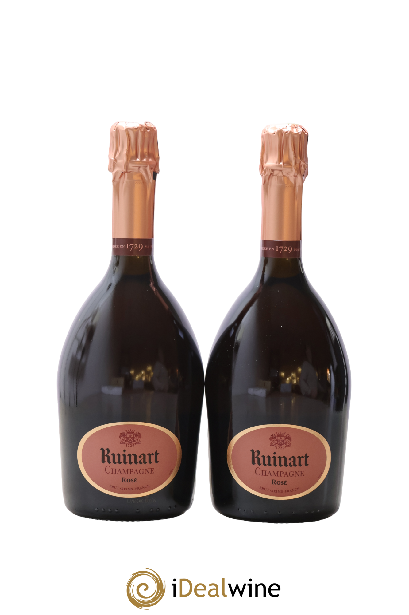 Brut Rosé Ruinart - Lotto di 2 bottiglie - 0