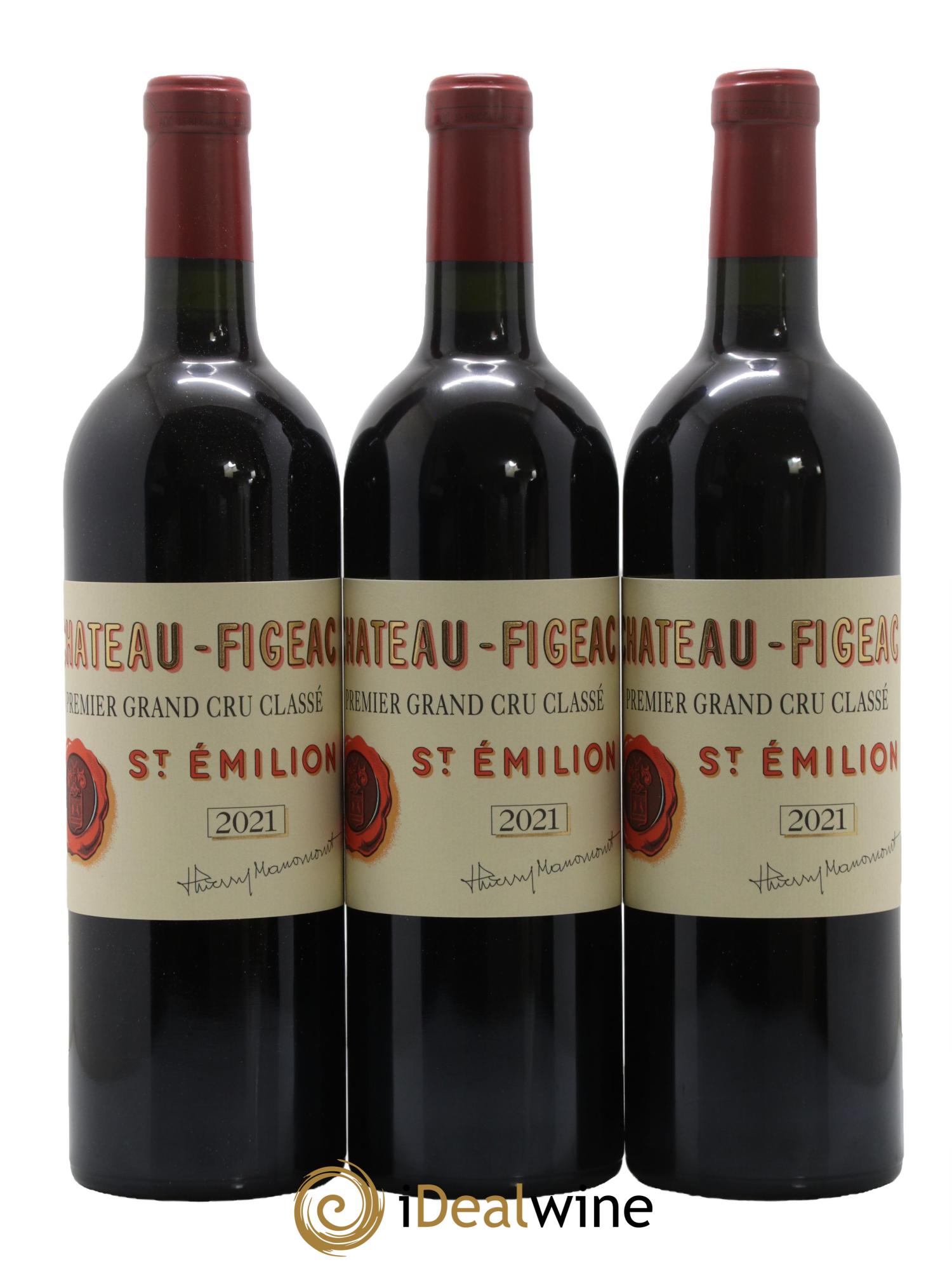 Château Figeac 1er Grand Cru Classé A 2021 - Lot of 6 bottles - 3