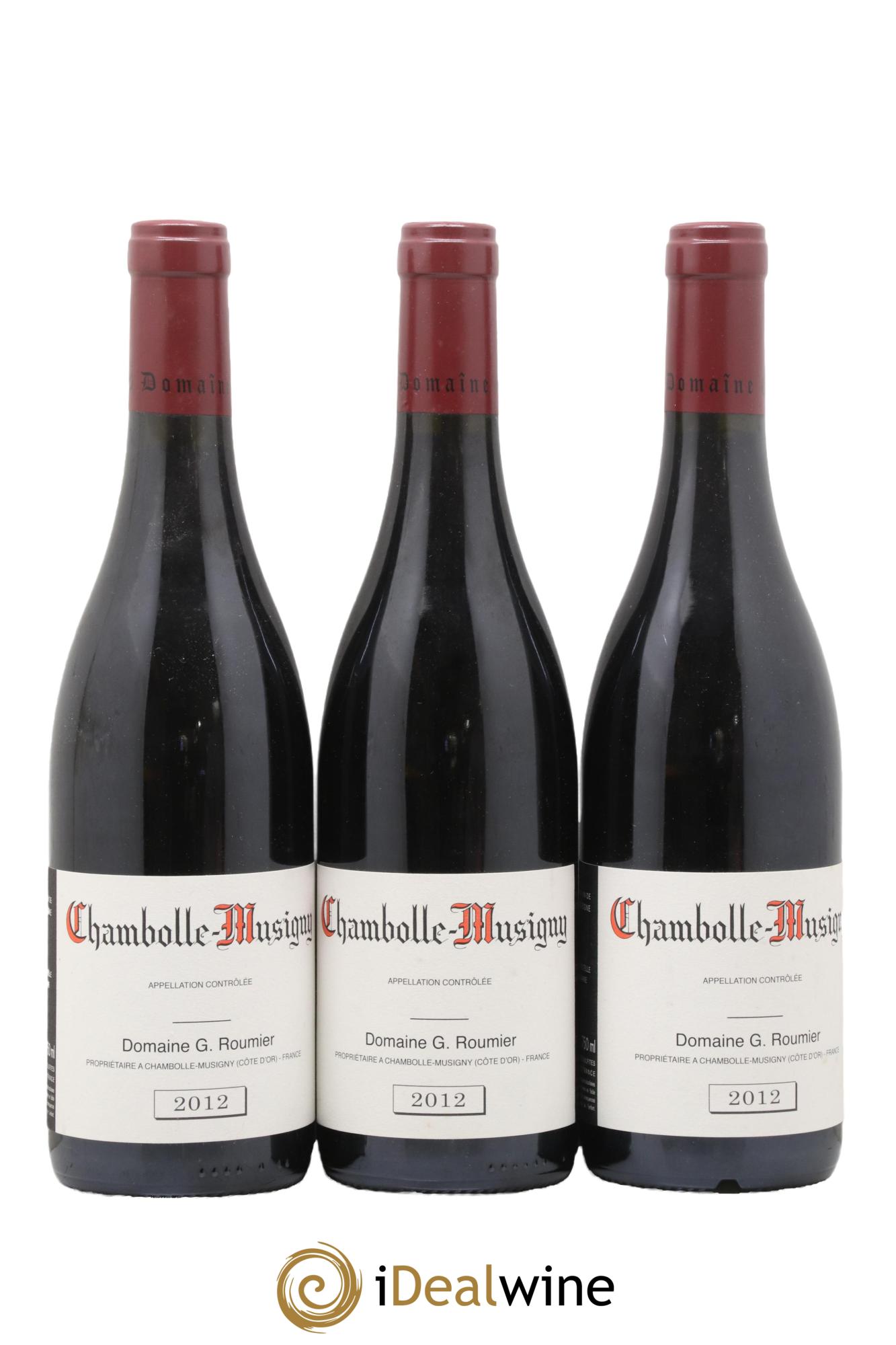 Chambolle-Musigny Georges Roumier (Domaine) 2012 - Lot de 3 bouteilles - 0