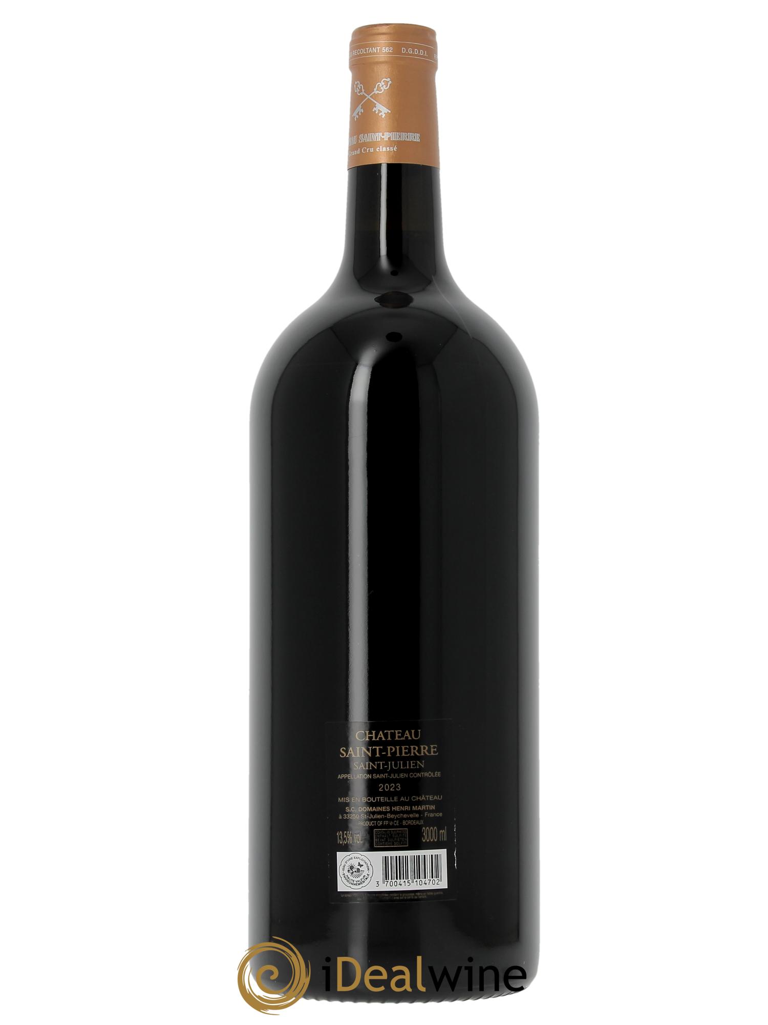 Château Saint-Pierre 4ème Grand Cru Classé 2023 - Lot de 1 double magnum - 2