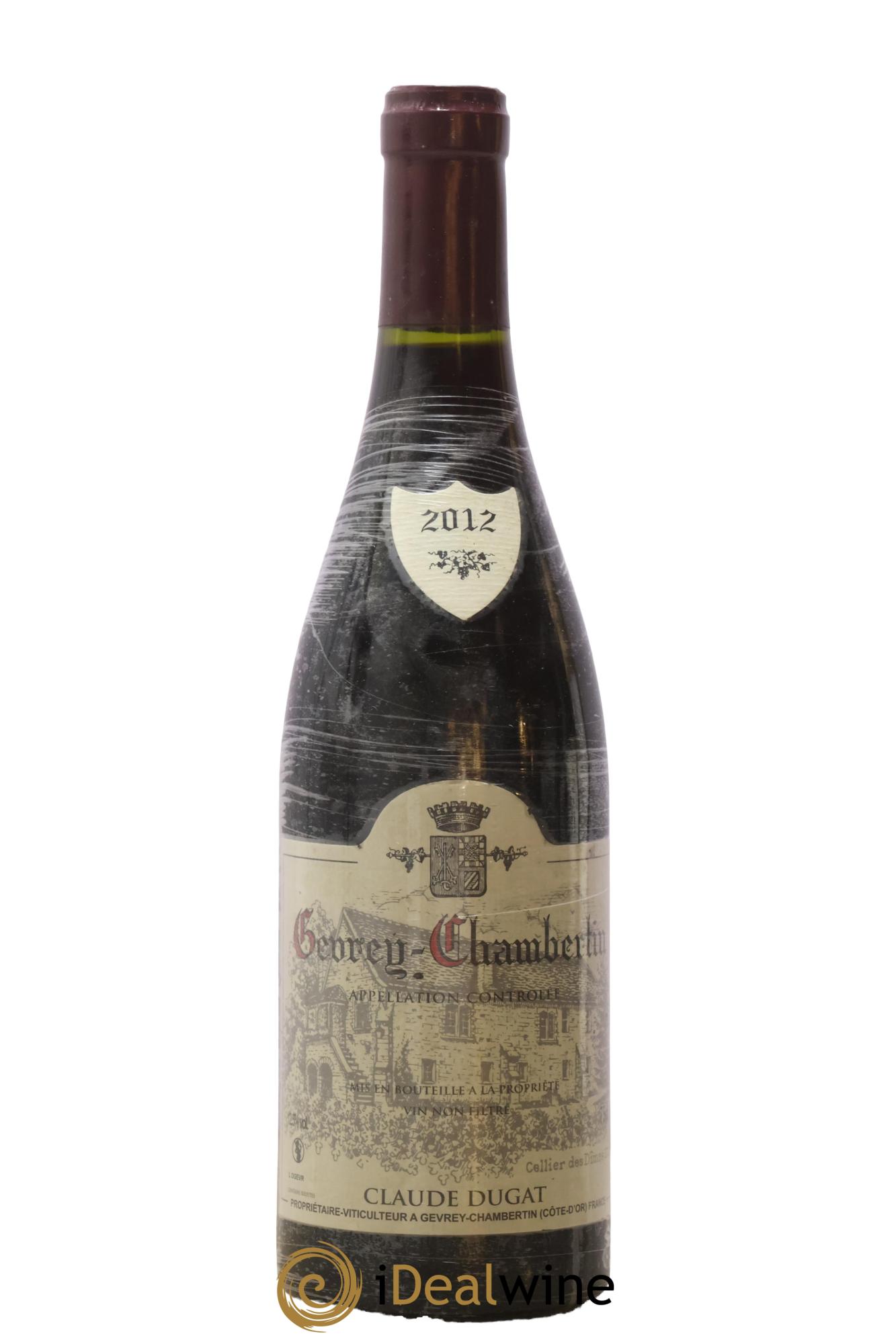 Gevrey-Chambertin Claude Dugat 2012 - Lot de 1 bouteille - 0