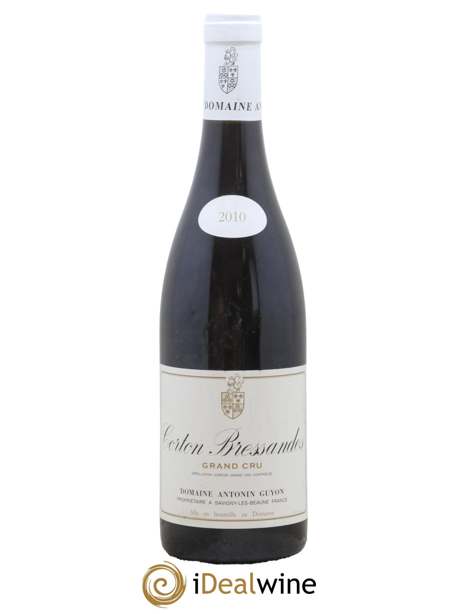 Corton Grand Cru Bressandes Antonin Guyon 2010 - Lot de 1 bouteille - 0