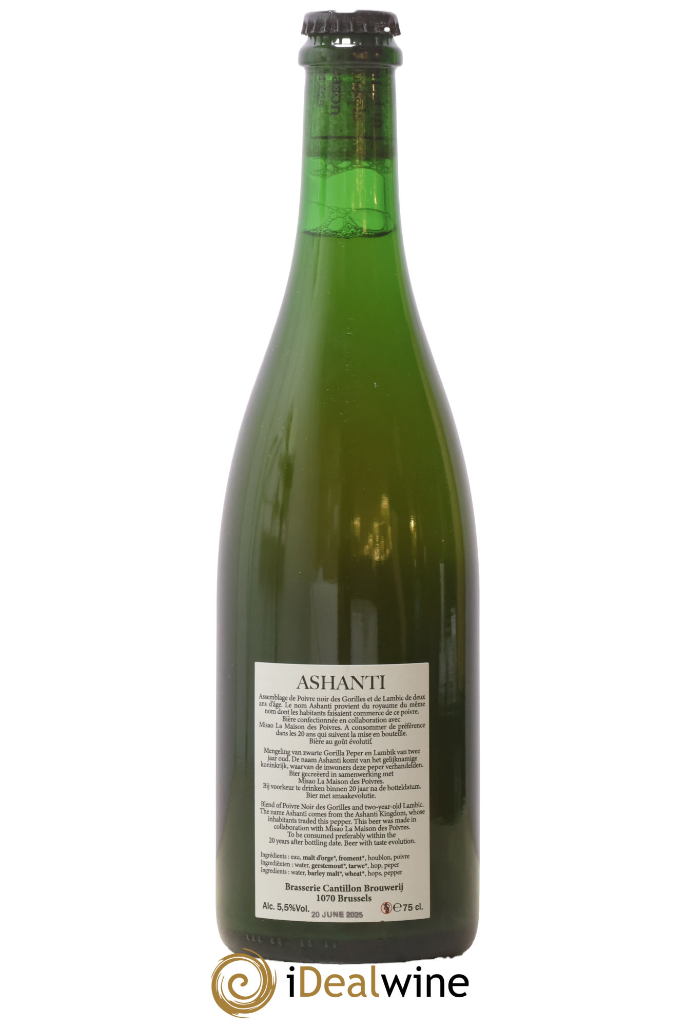 Bière Ashanti Cantillon - Lot of 1 bottle - 1