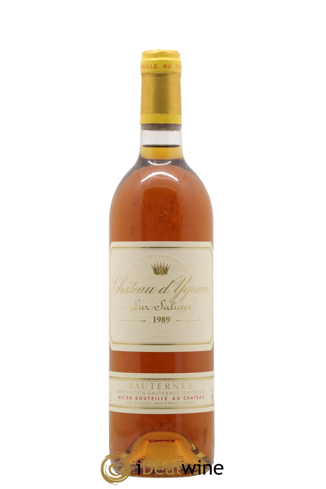 Château d' Yquem 1er Cru Classé Supérieur 1989 - Lotto di 1 bottiglia - 0