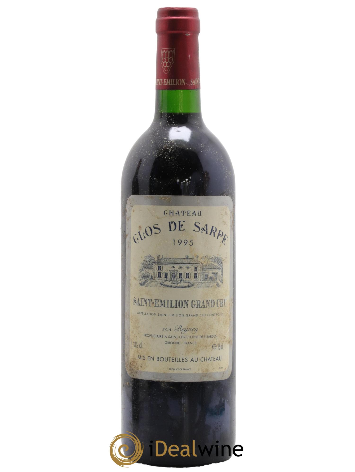 Clos de Sarpe Grand Cru Classé 1995 - Lotto di 1 bottiglia - 0