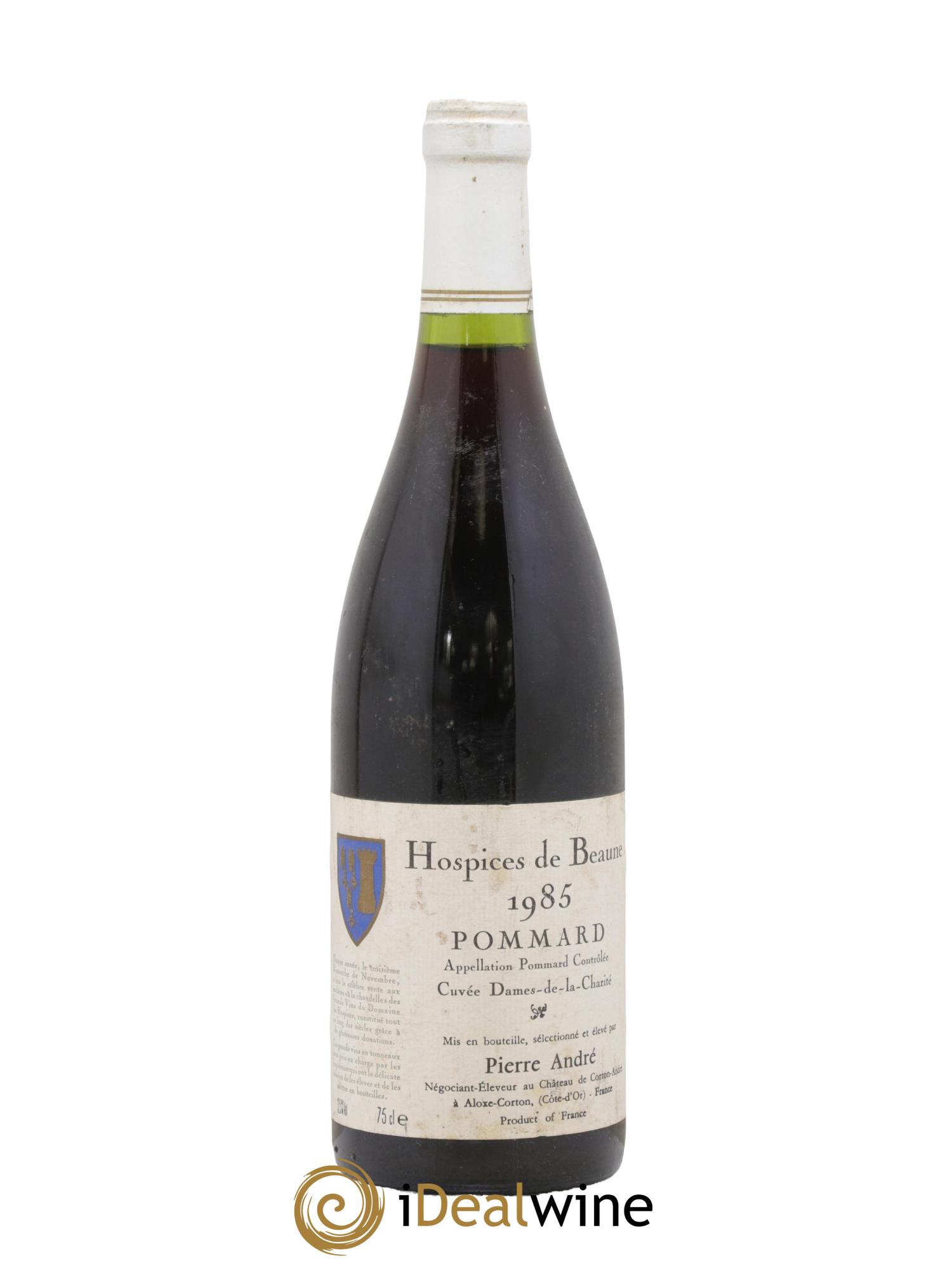 Pommard Hospices De Beaune Cuvée Des Dames De La Charité Pierre André 1985 - Lot de 1 bouteille - 0