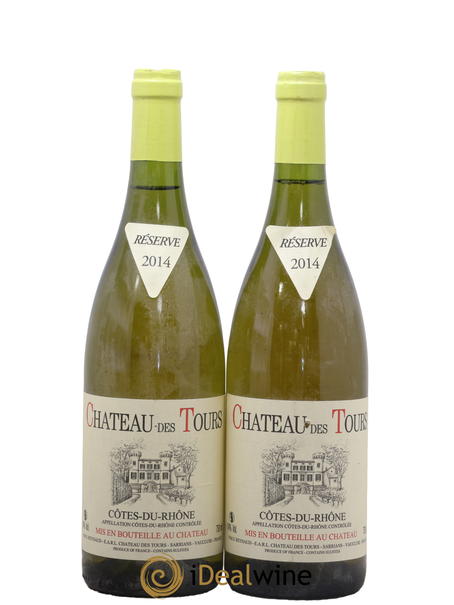 Côtes-du-Rhône Château des Tours Emmanuel Reynaud 2014 - Lot de 2 bouteilles - 0