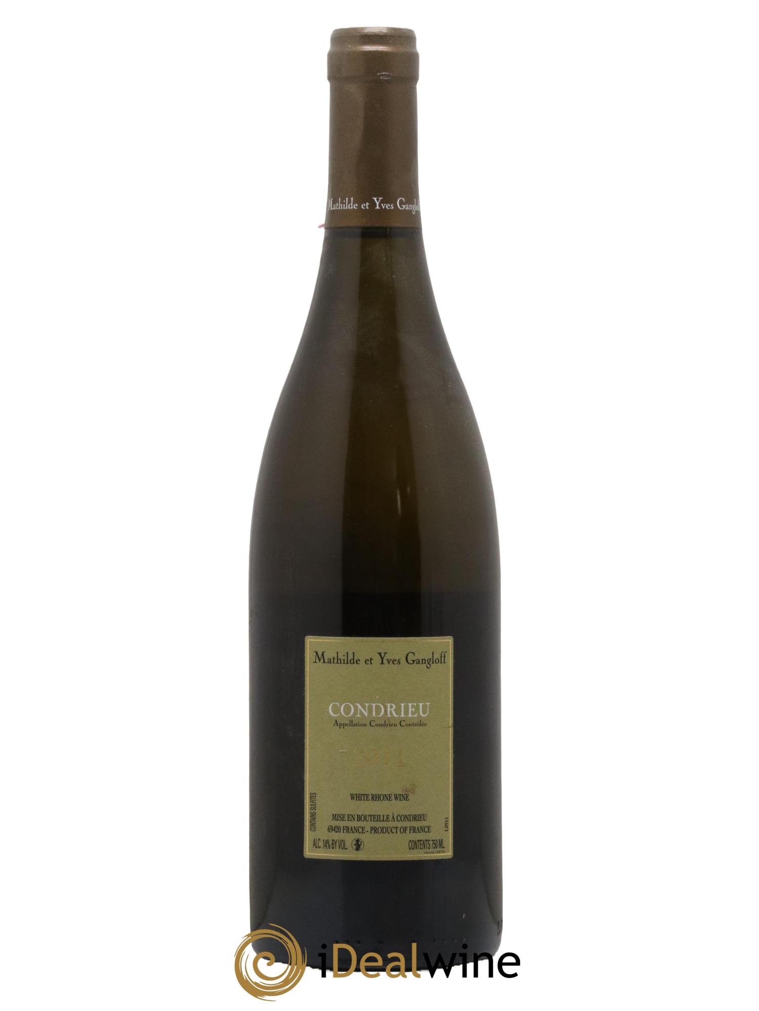 Condrieu Domaine Gangloff (Domaine) 2011 - Lot de 1 bouteille - 1