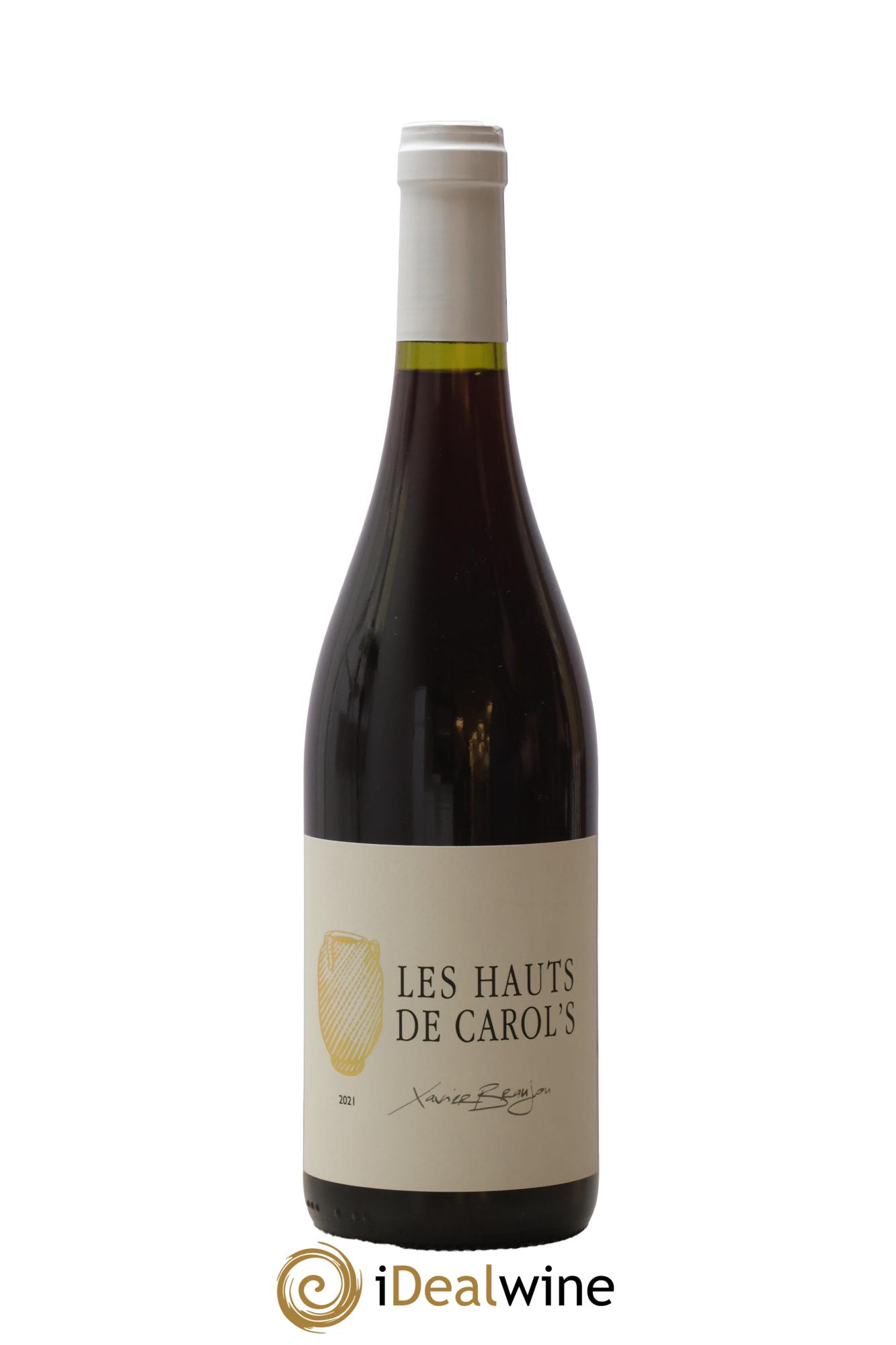 IGP Pays d'Hérault Les Hauts de Carol's Terrasse d'Elise (Domaine de la) 2021 - Lot de 1 bouteille - 0