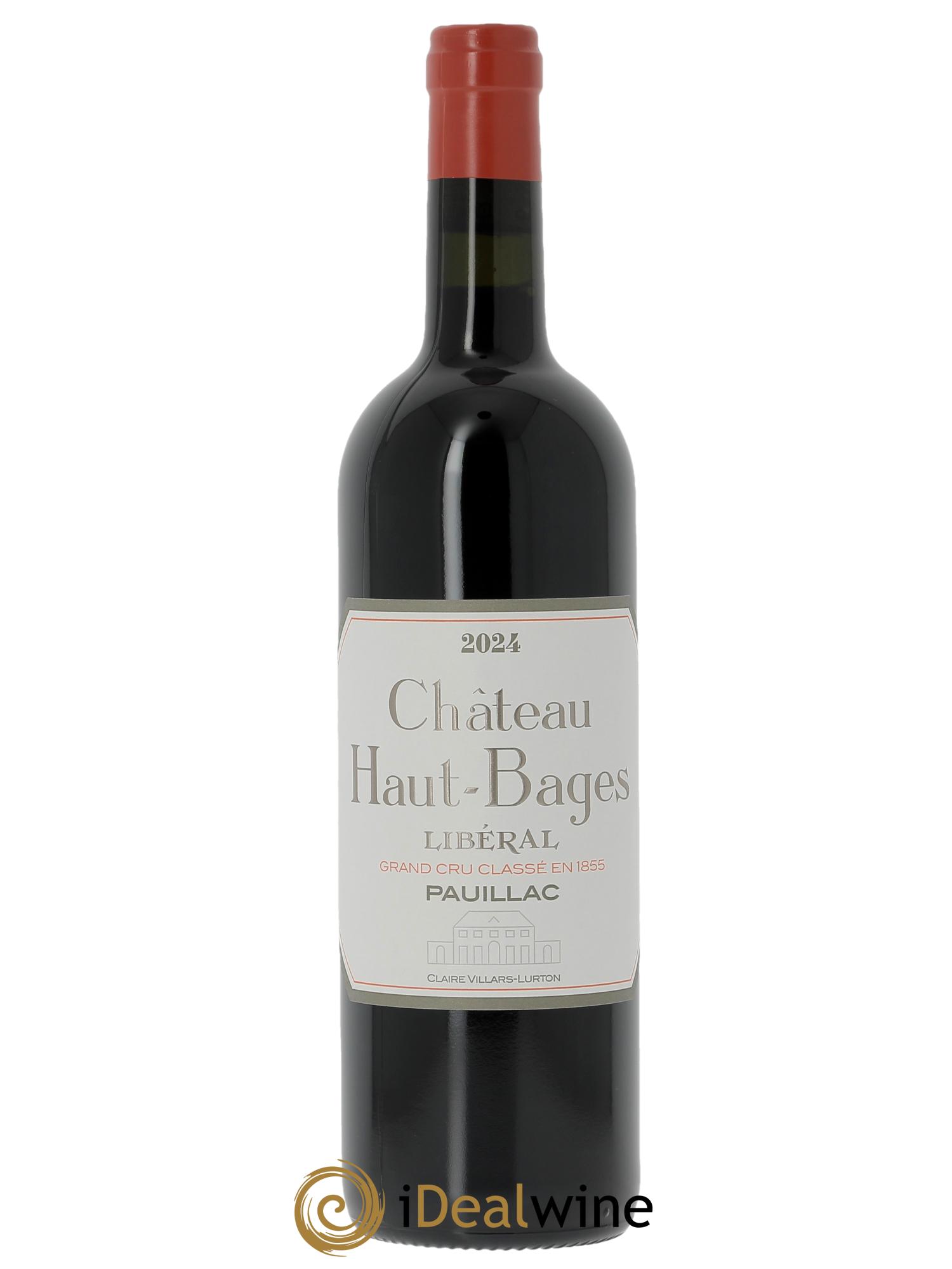 Château Haut Bages Libéral 5ème Grand Cru Classé (CBO à partir de 6 bts) 2024 - Lot de 1 bouteille - 0