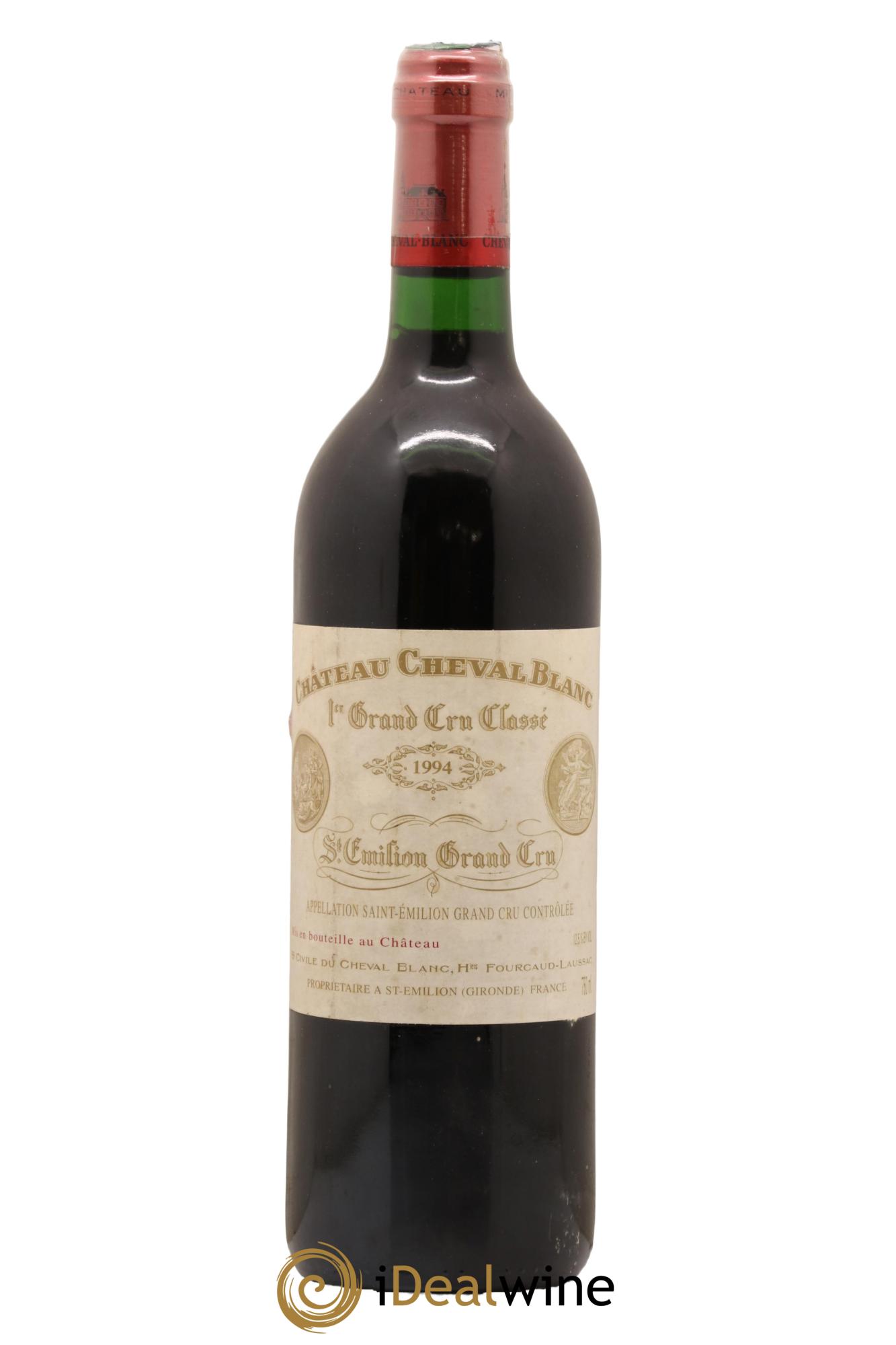 Château Cheval Blanc 1er Grand Cru Classé A 1994 - Lot de 1 bouteille - 0