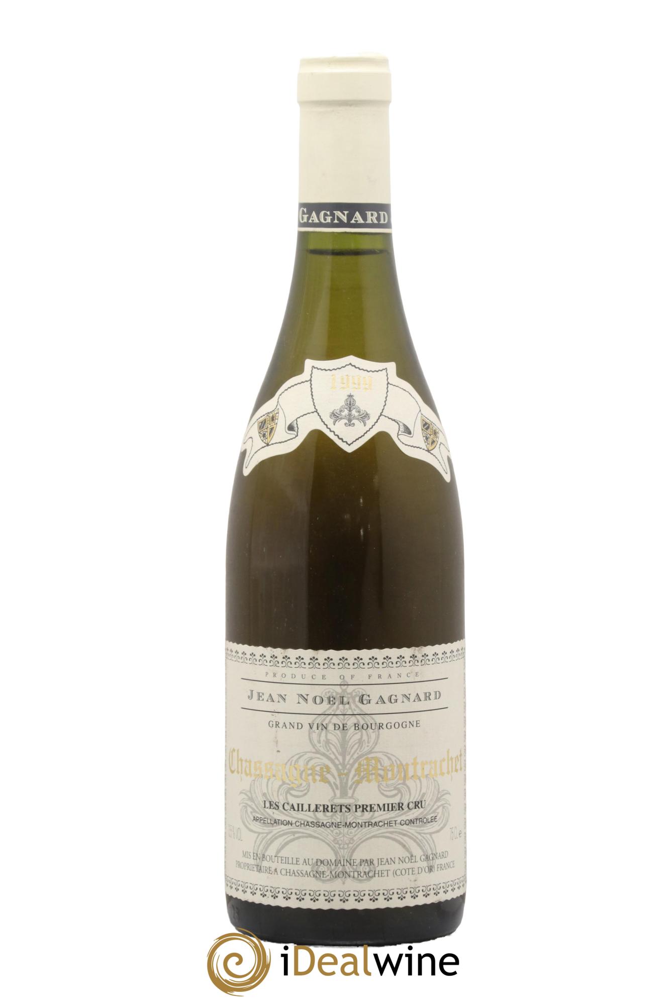 Chassagne-Montrachet 1er Cru Les Caillerets Jean-Noël Gagnard (Domaine) 1999 - Lot de 1 bouteille - 0