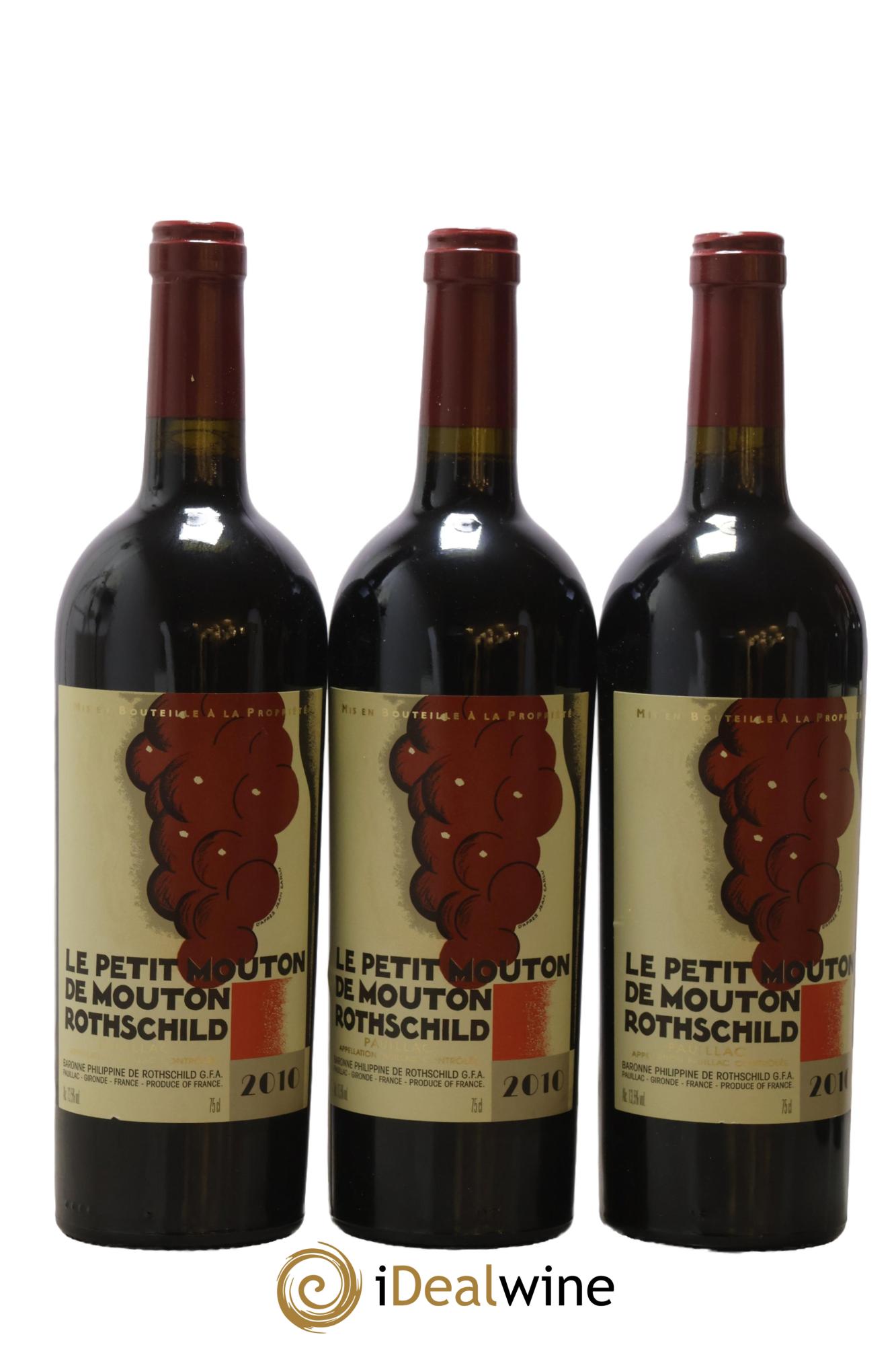 Petit Mouton Second Vin 2010 - Lotto di 6 bottiglie - 3