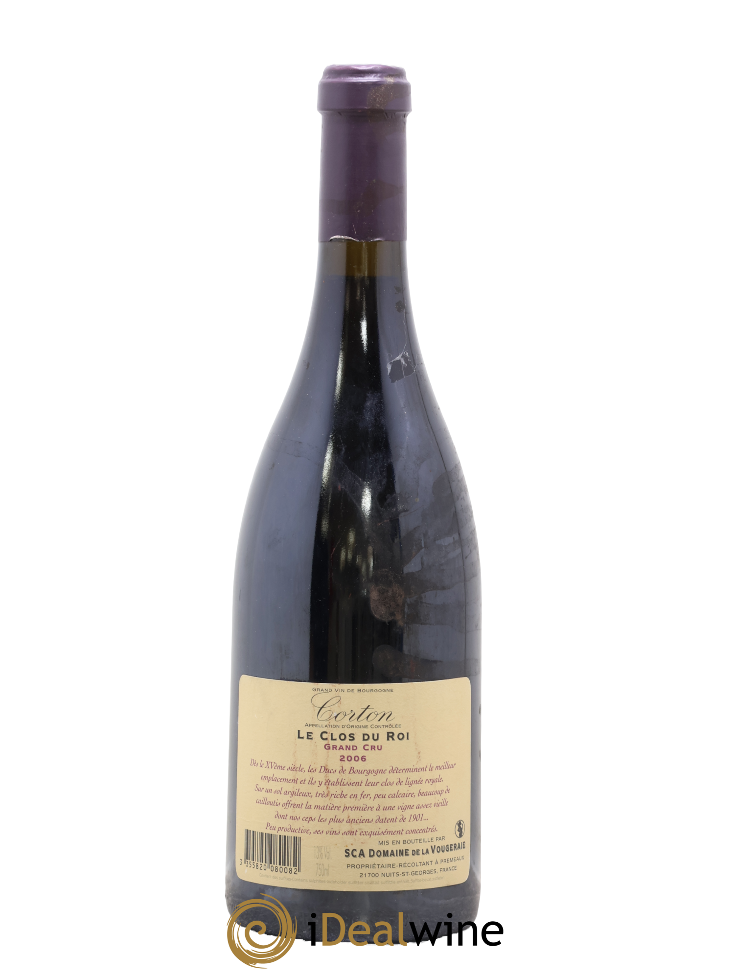 Corton Grand Cru Le Clos du Roi La Vougeraie 2006 - Posten von 1 Flasche - 1