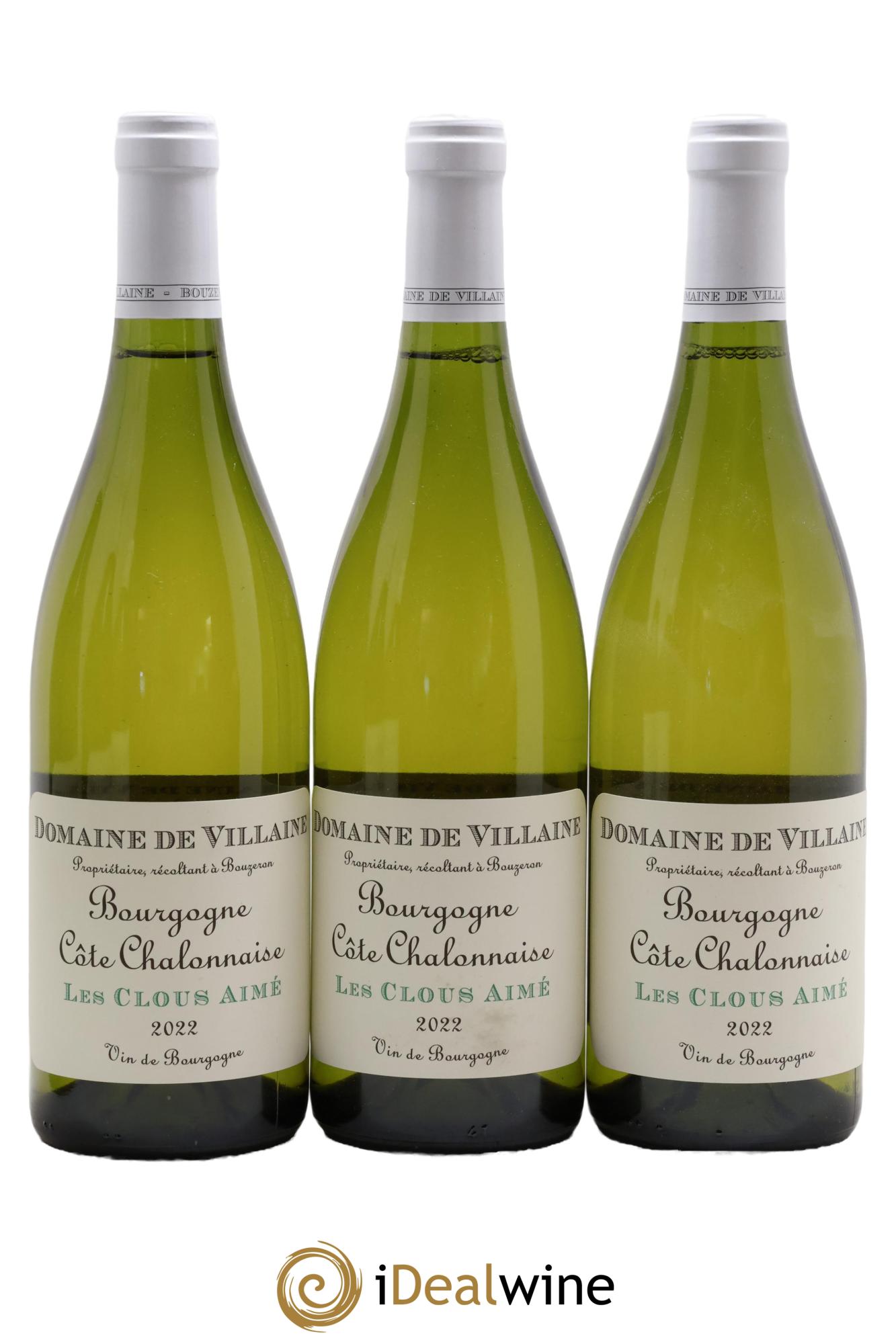 Bourgogne Les Clous Aimé Domaine de Villaine 2022 - Posten von 3 Flaschen - 0