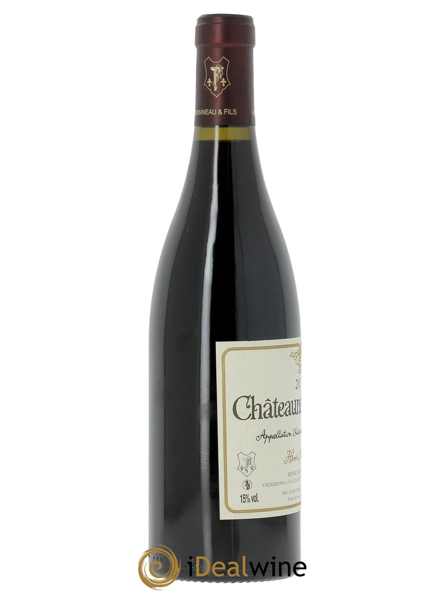 Châteauneuf-du-Pape Henri Bonneau Henri Bonneau & Fils 2017 - Lot de 3 bouteilles - 1