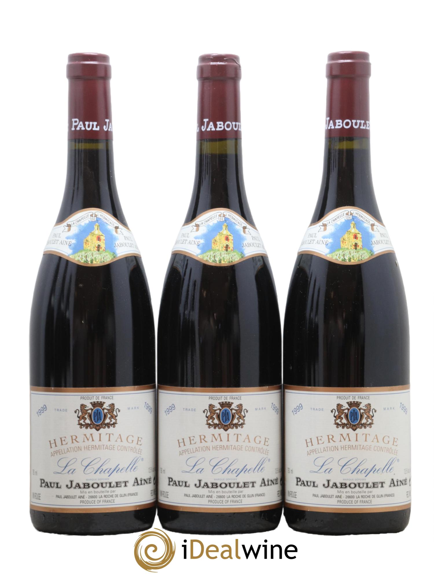 Hermitage La Chapelle Paul Jaboulet Ainé 1999 - Lot of 6 bottles - 1