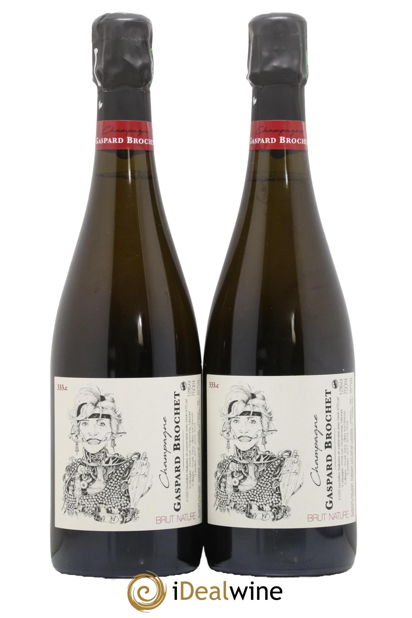 333.c Brut Nature Gaspard Brochet 333 C Brut Nature Maison Gaspard Brochet - Lot de 2 bouteilles - 0