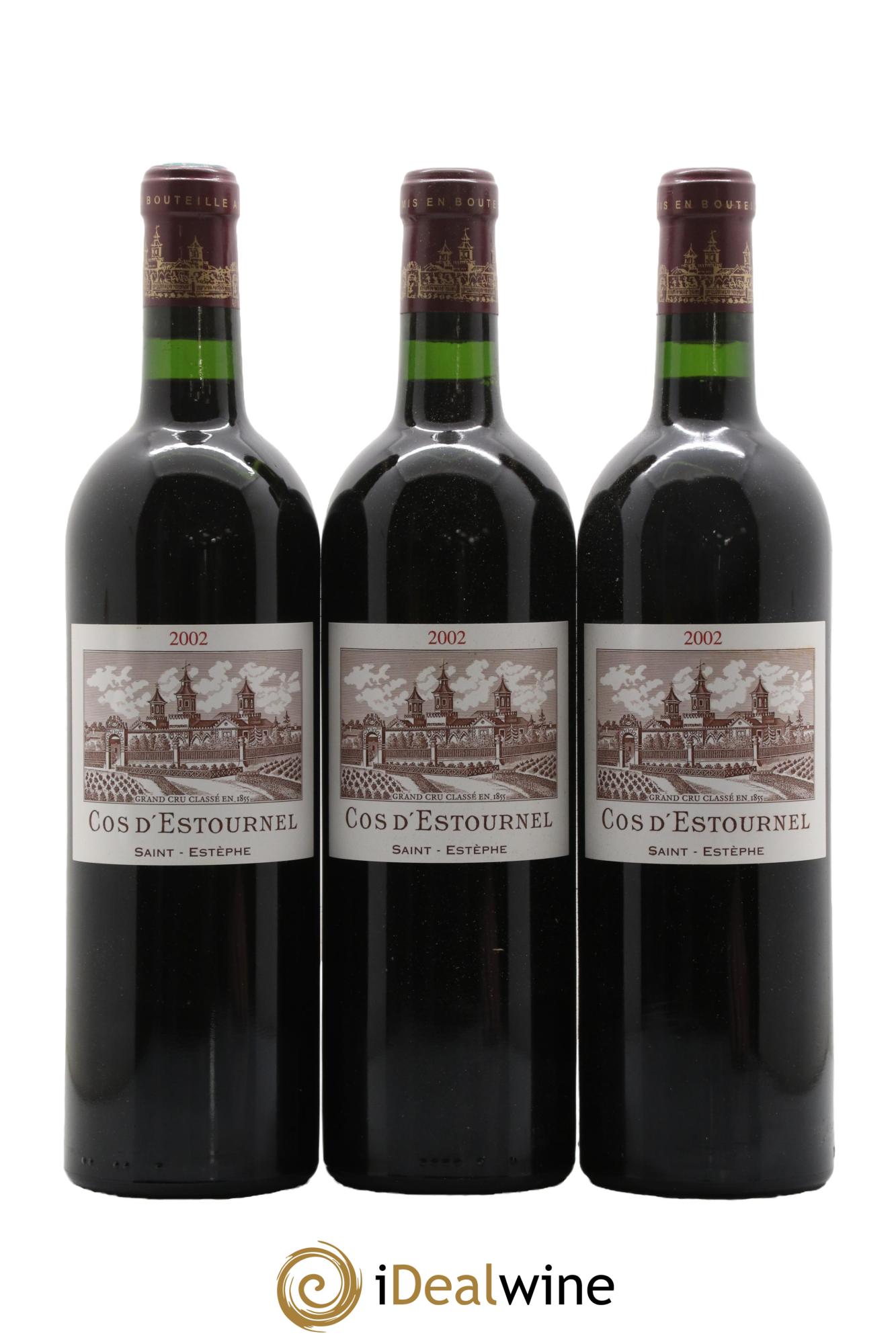 Cos d'Estournel 2ème Grand Cru Classé 2002 - Lotto di 6 bottiglie - 1