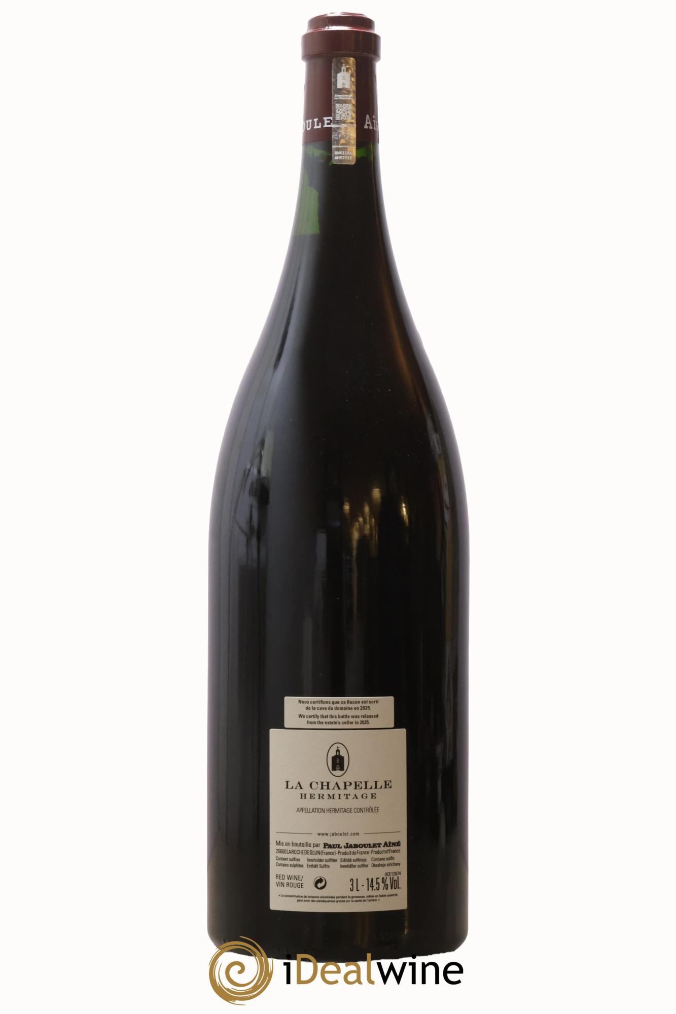 Hermitage La Chapelle Paul Jaboulet Ainé  2005 - Lot de 1 double magnum - 2