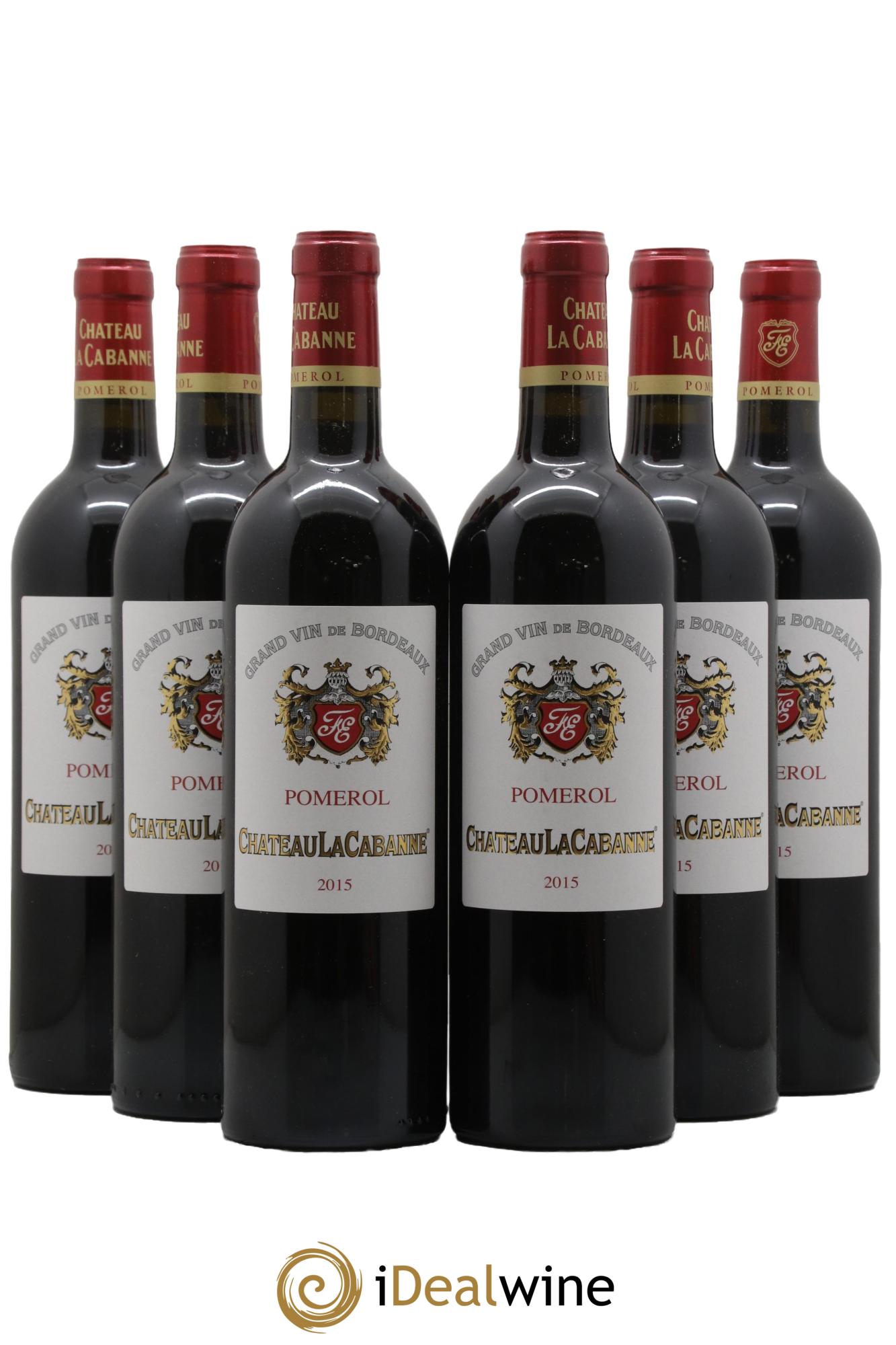 Château la Cabanne 2015 - Lot of 6 bottles - 0