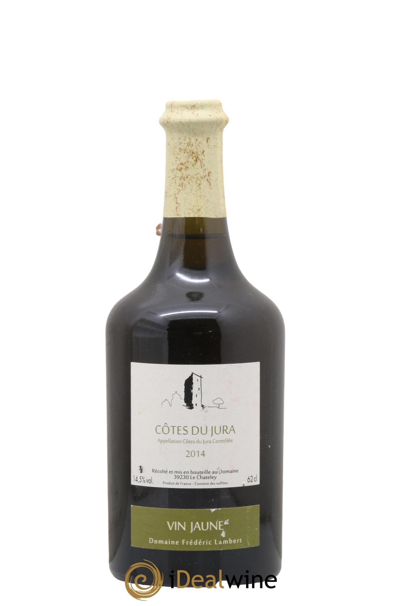 Côtes du Jura Vin Jaune Frederic Lambert 2014 - Lot de 1 clavelin - 0