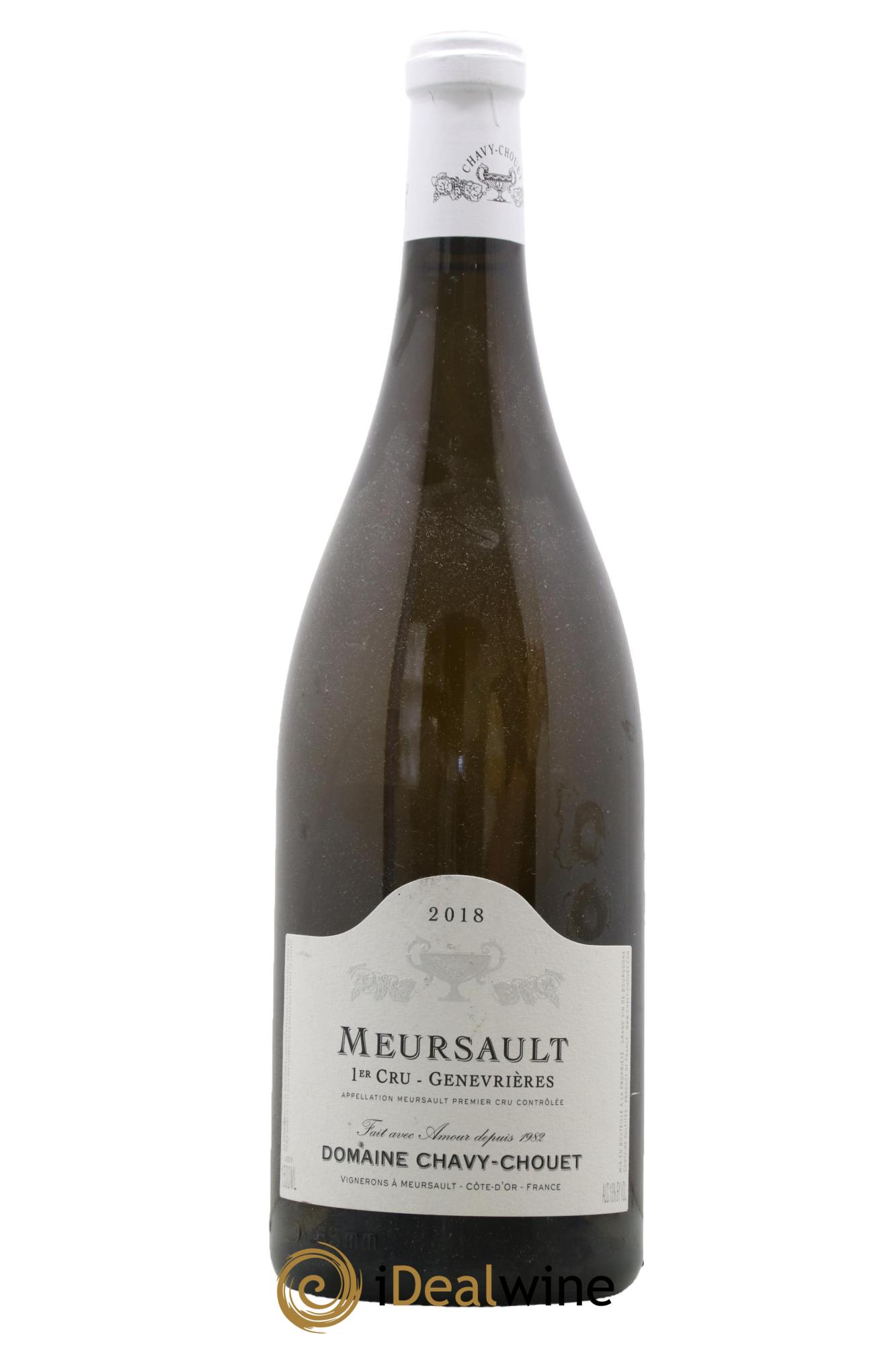 Meursault 1er Cru Les Genevrières Chavy-Chouet 2018 - Lot de 1 magnum - 0