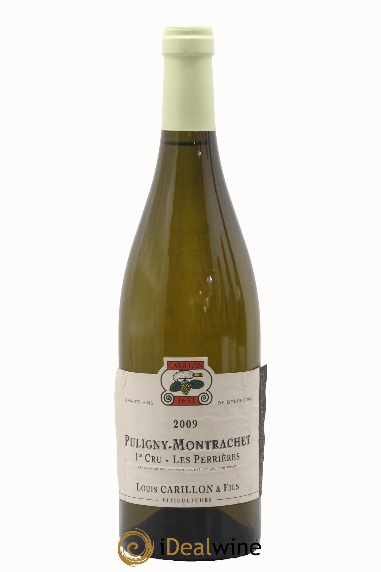 Puligny-Montrachet 1er Cru Les Perrières Louis Carillon & Fils 2009 - Lot de 1 bouteille - 0
