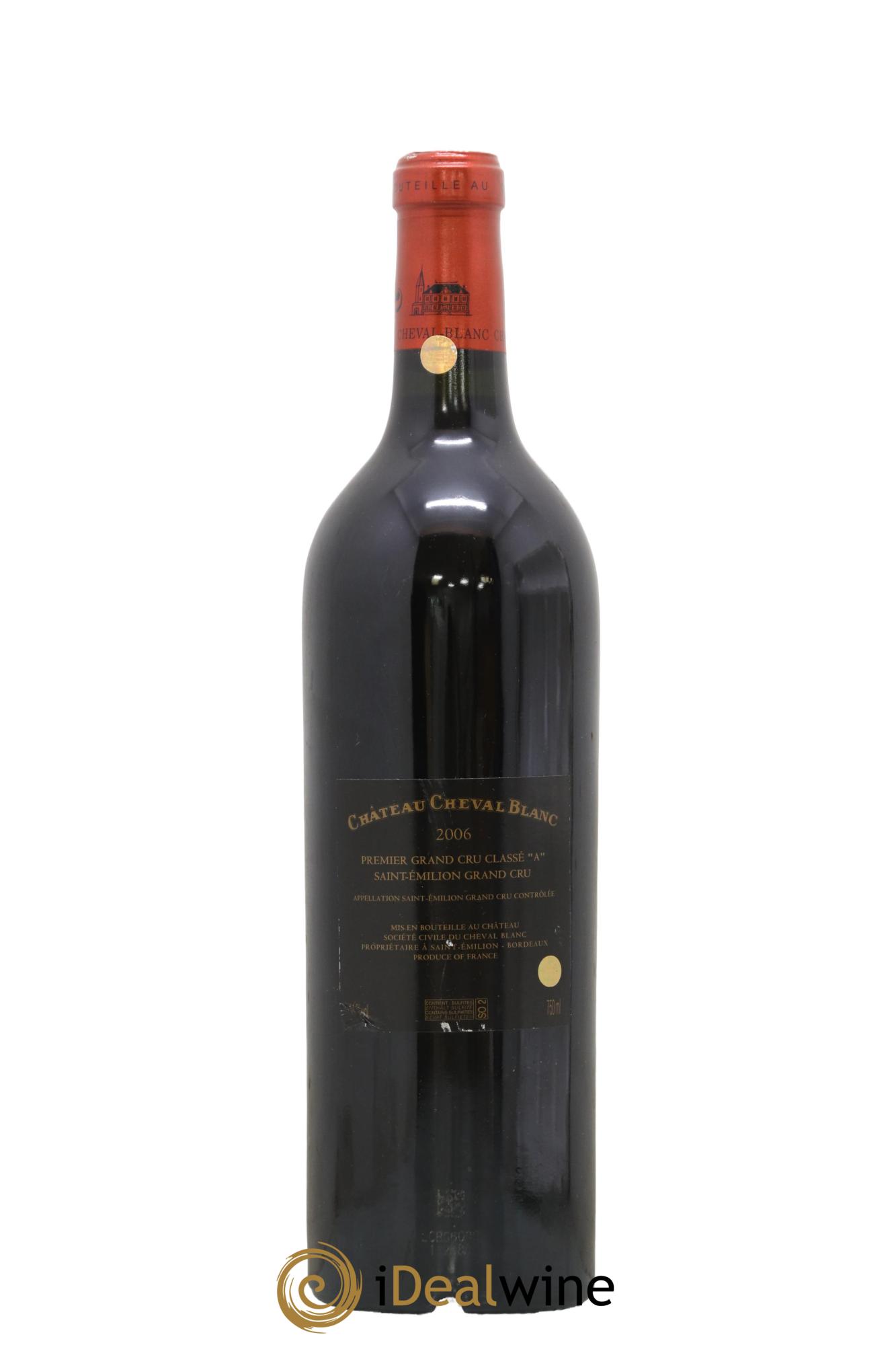 Château Cheval Blanc 1er Grand Cru Classé A 2006 - Lot de 1 bouteille - 1