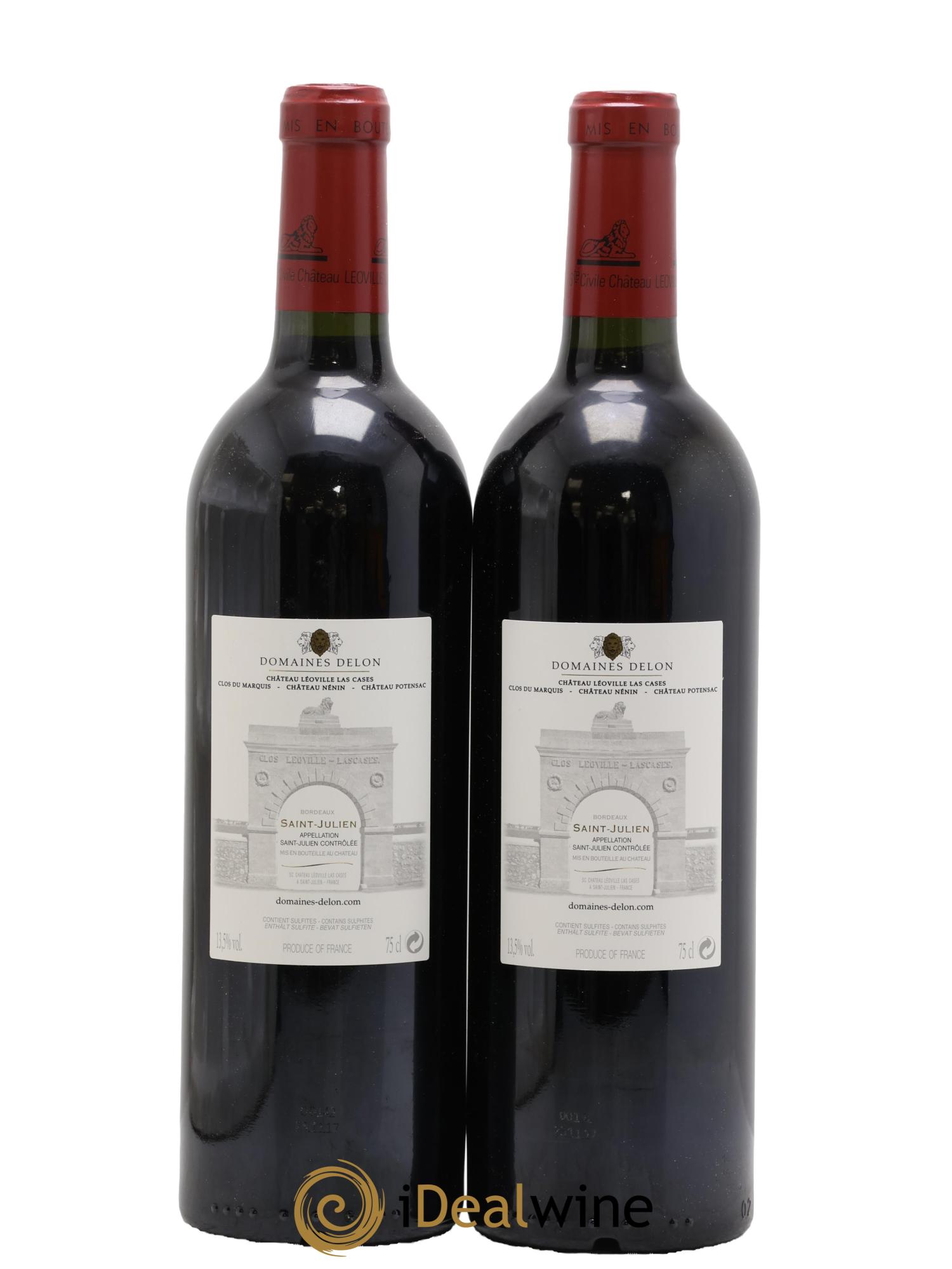Château Léoville Las Cases 2ème Grand Cru Classé 2015 - Posten von 2 Flaschen - 1