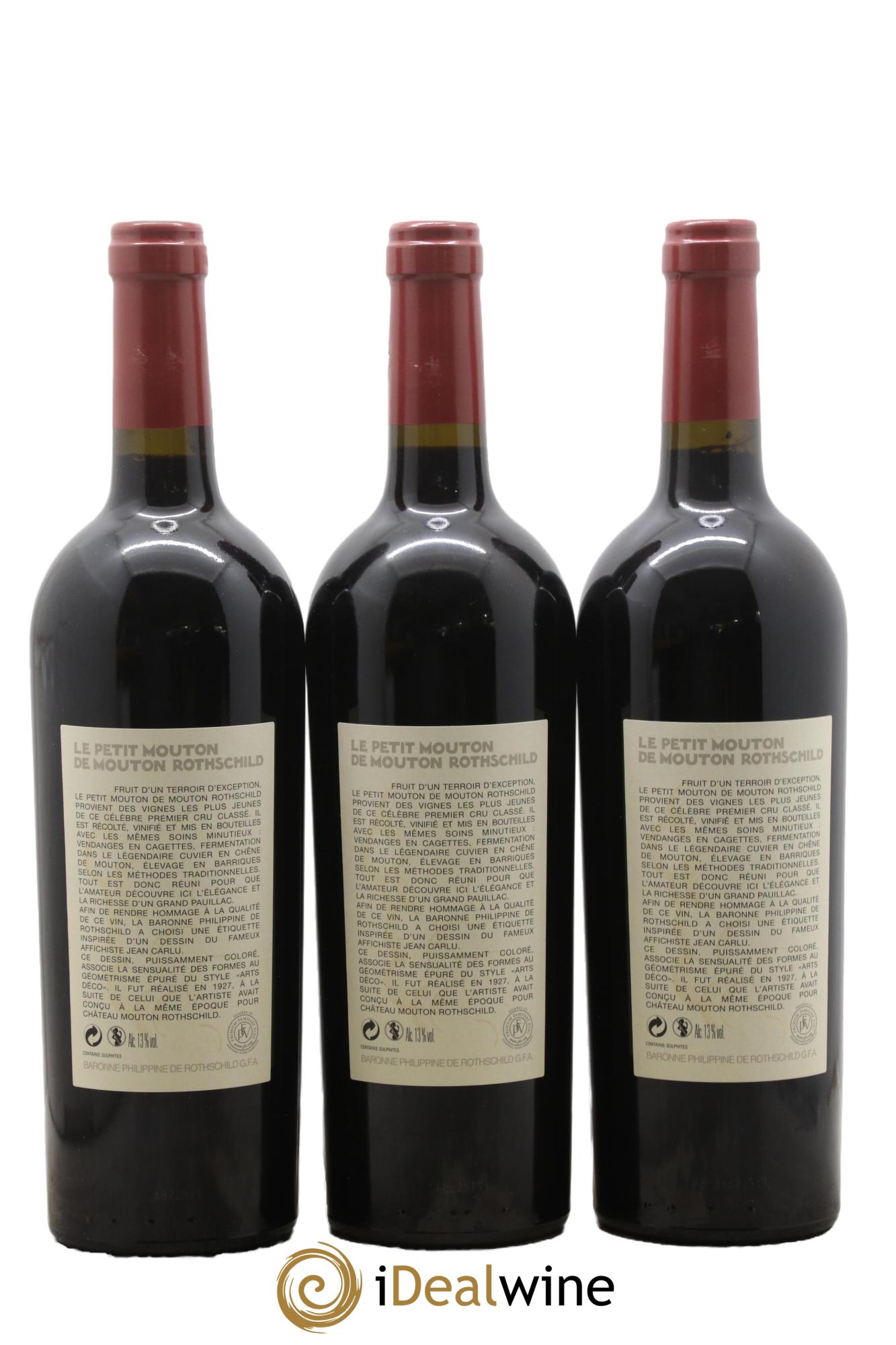 Petit Mouton Second Vin 2008 - Posten von 3 Flaschen - 1