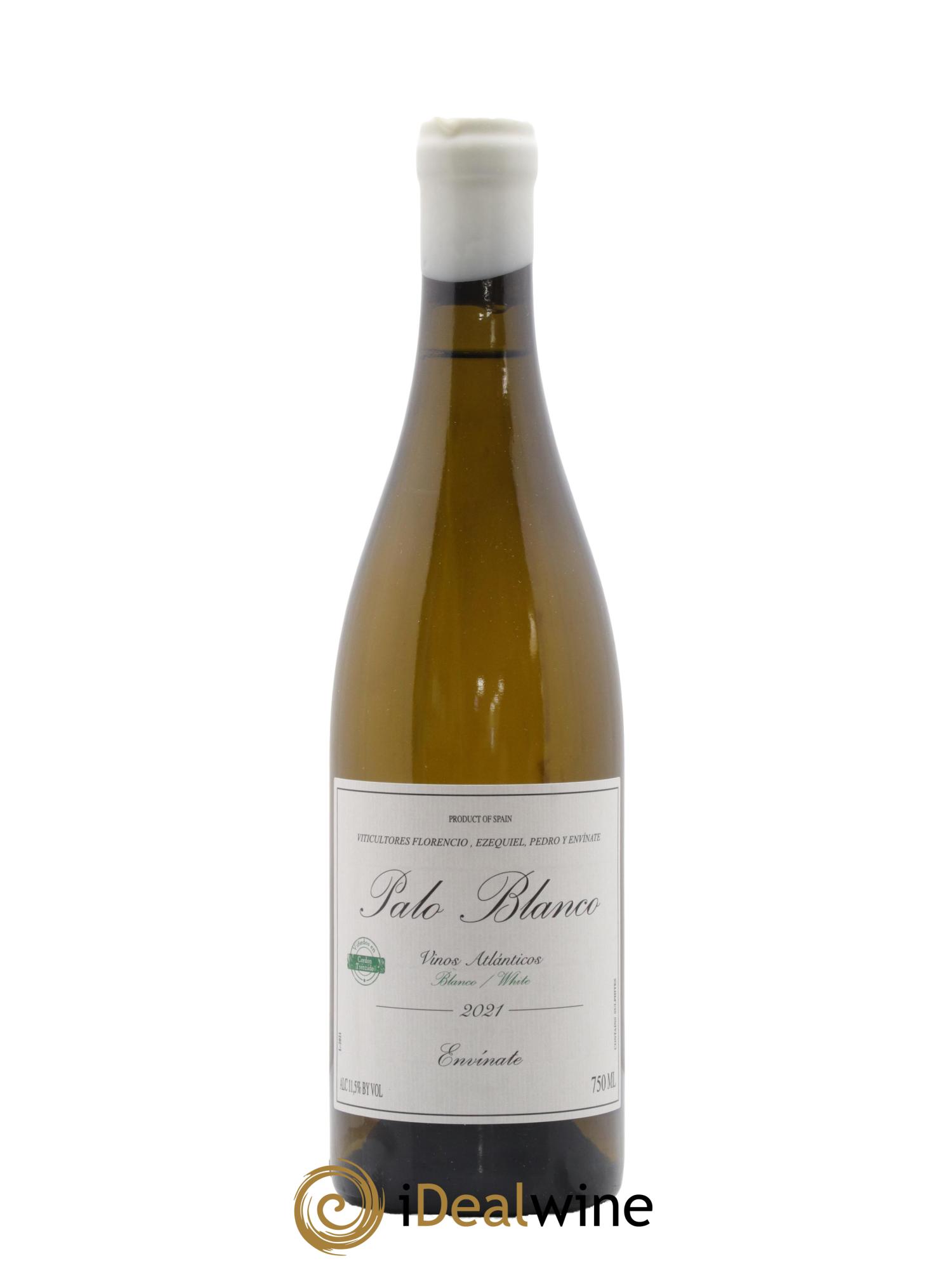Vinos Atlánticos Palo Blanco Envinate 2021 - Lot de 1 bouteille - 0
