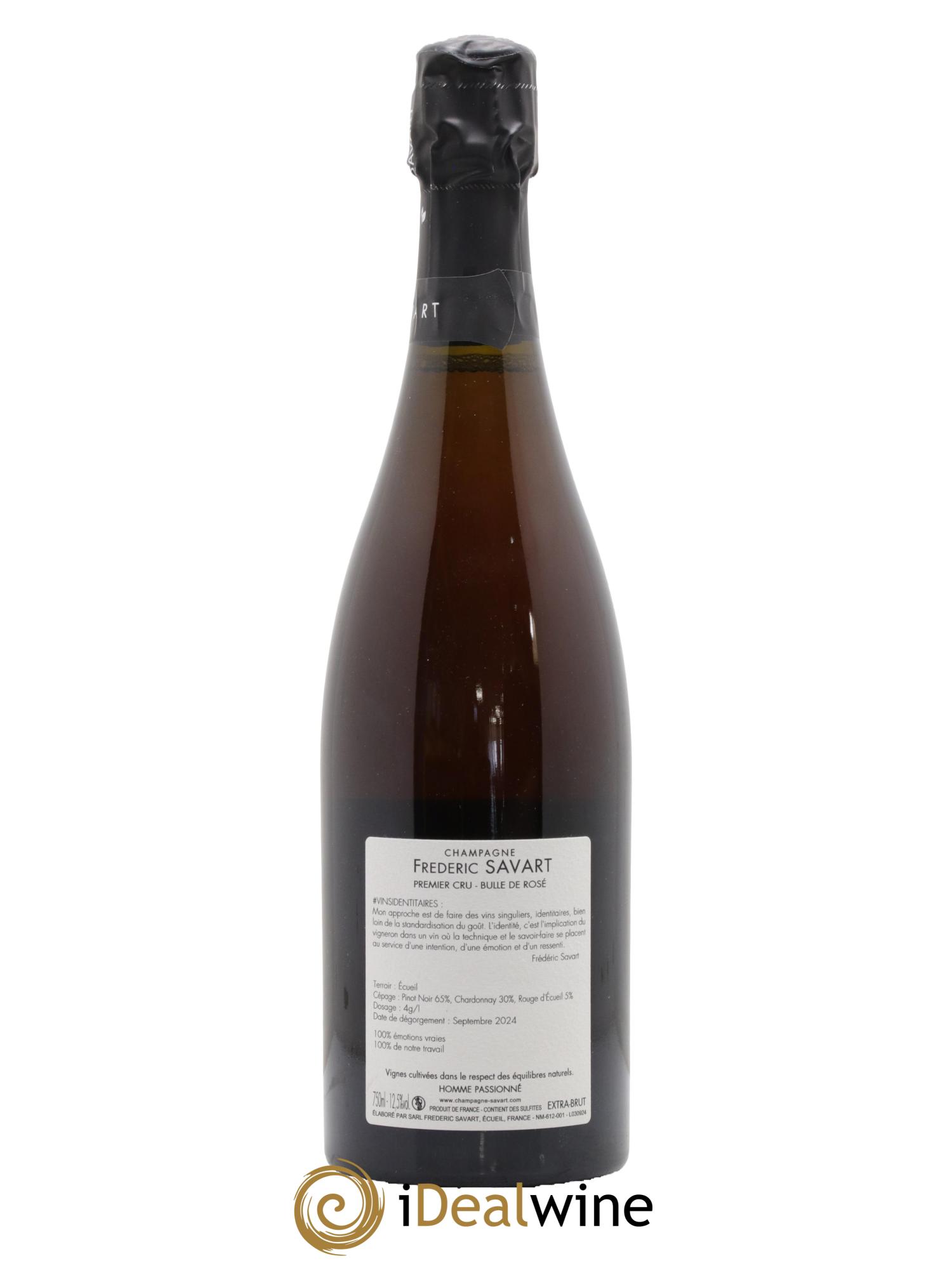 Bulle de Rosé Extra-Brut Savart - Lot de 1 bouteille - 1