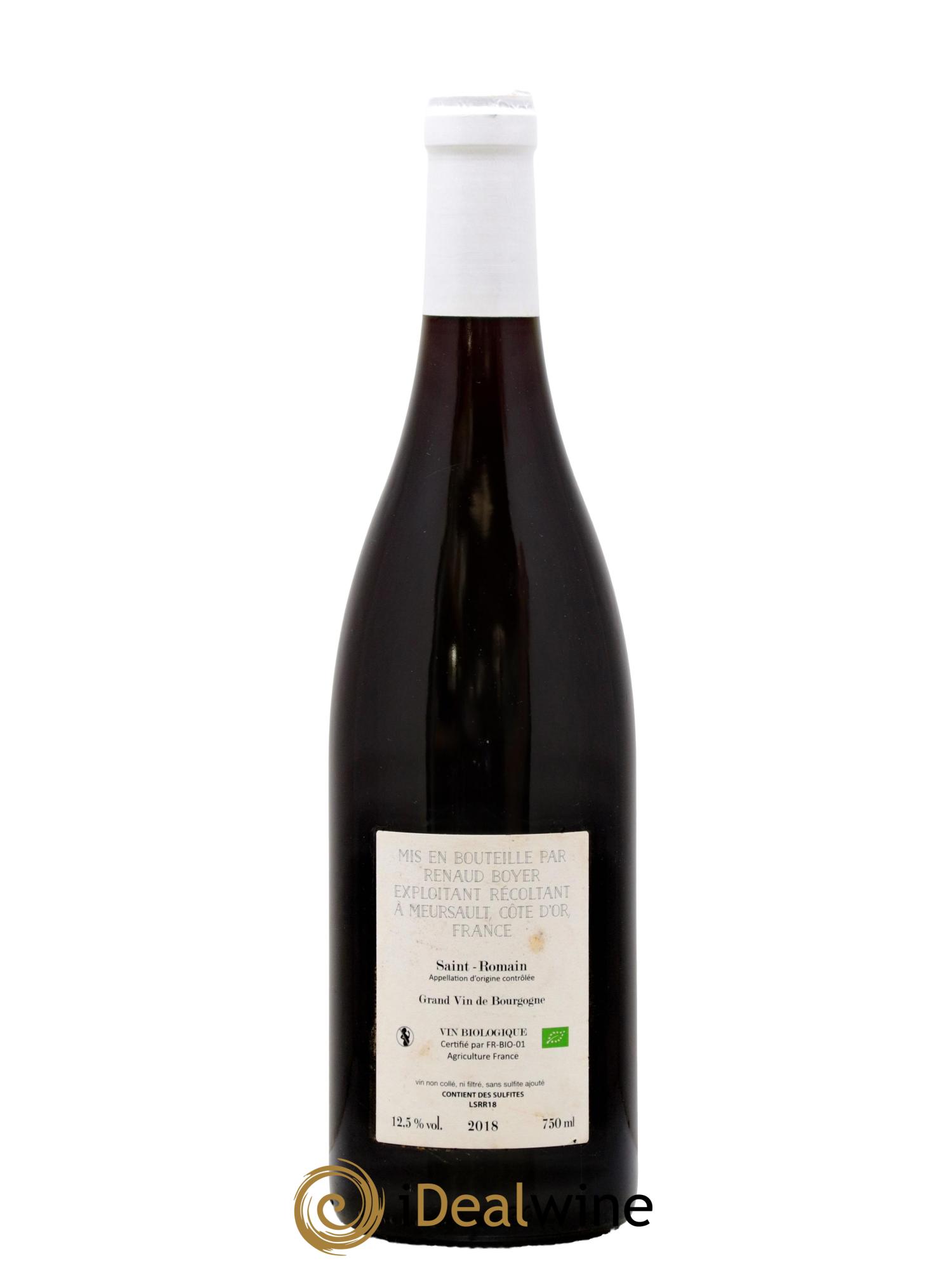 Saint-Romain Renaud Boyer 2018 - Lot de 1 bouteille - 1